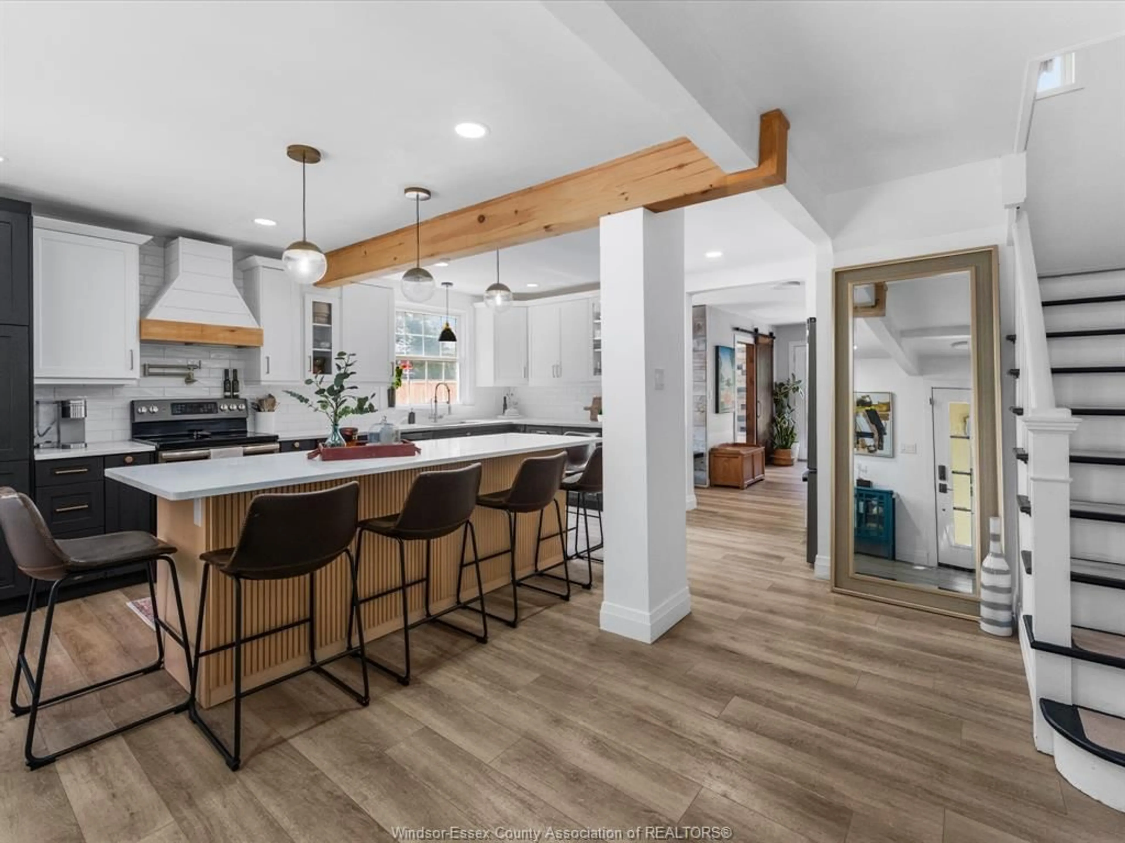 Open concept kitchen, unknown for 4315 ROSELAND Dr, Windsor Ontario N9G 2A1