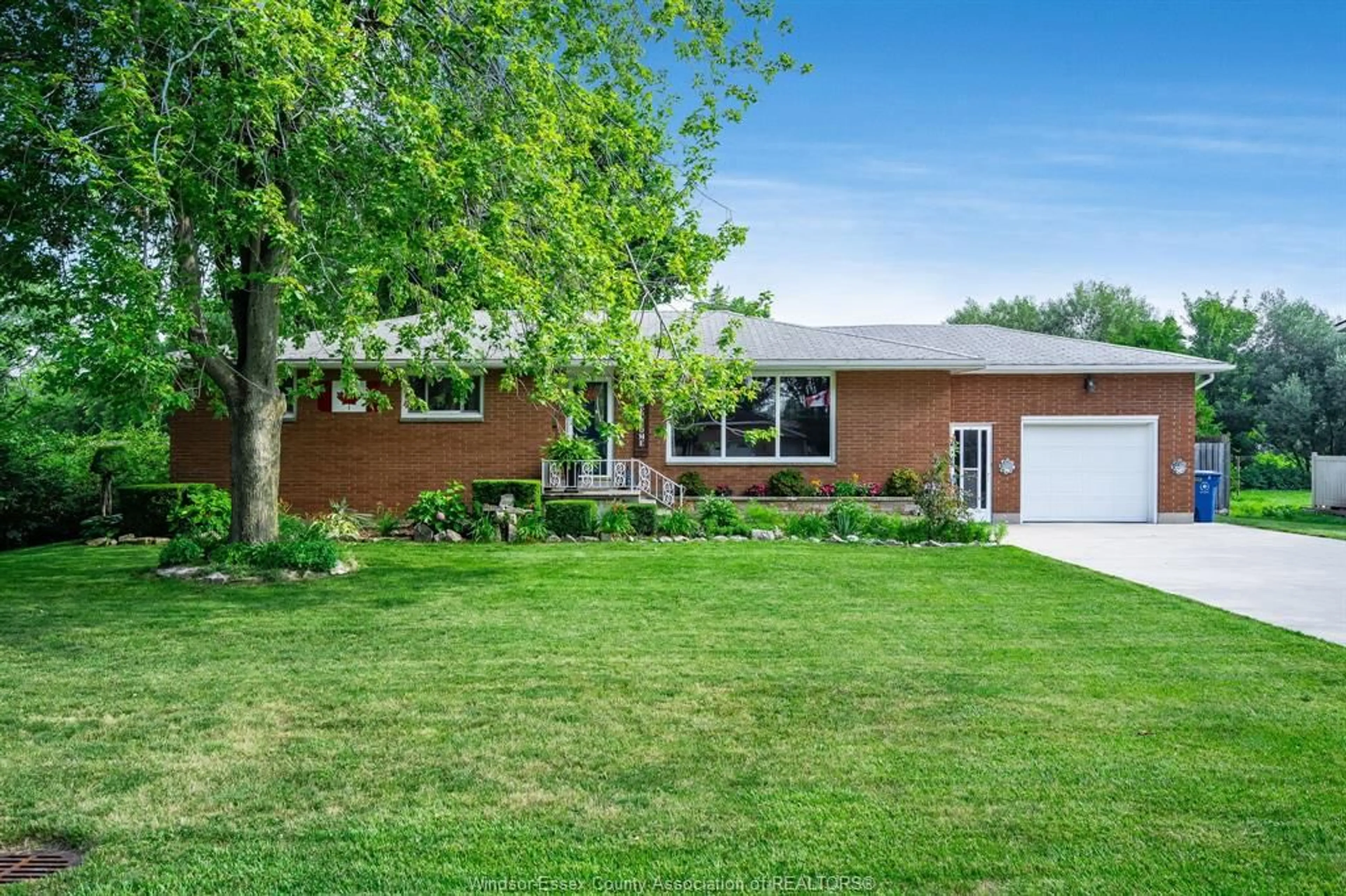 Home with brick exterior material, street for 166 Kael Cres, Harrow Ontario N0R 1G0