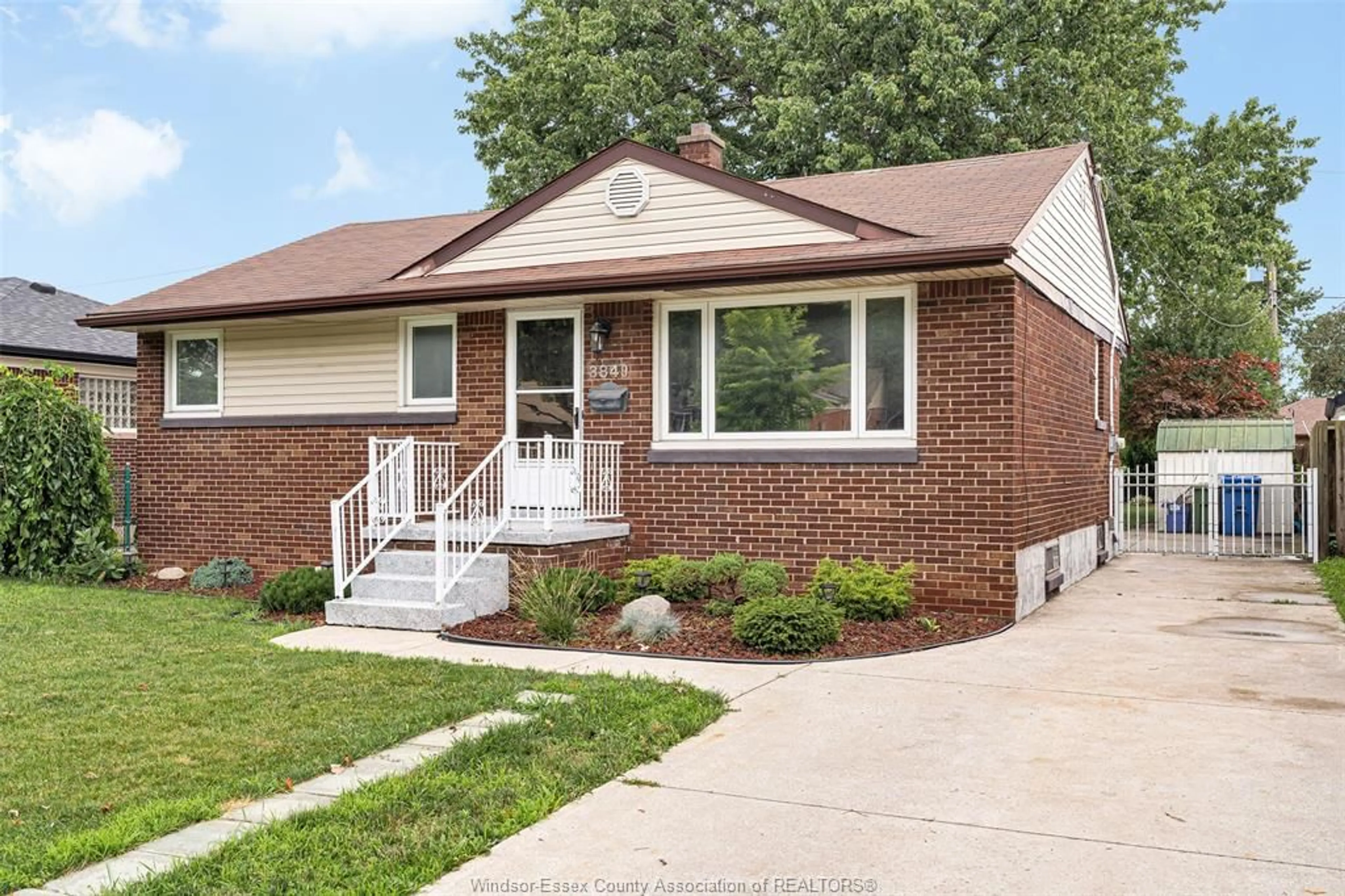 Home with brick exterior material, street for 3849 HILLCREST, Windsor Ontario N9C 2E4