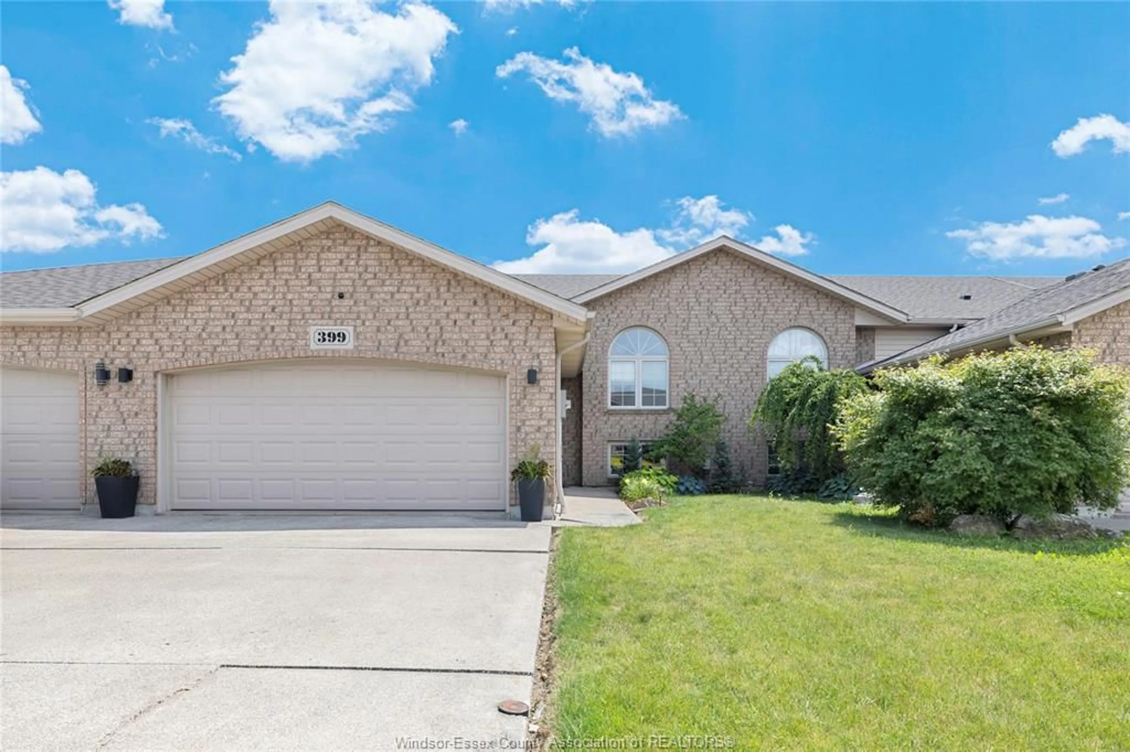 Home with brick exterior material, street for 399 ROSEWOOD Cres, Lakeshore Ontario N0R 1C0