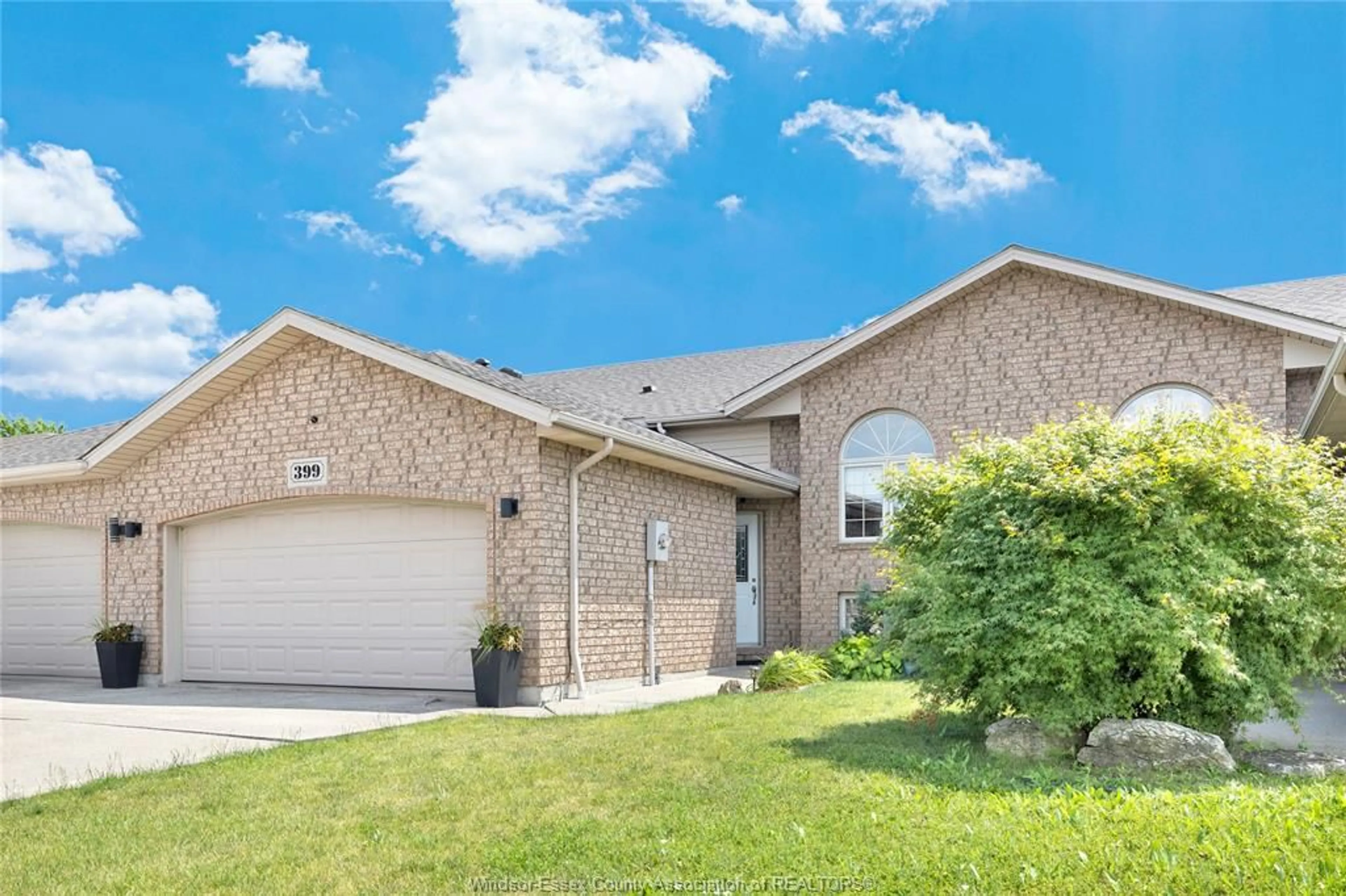 Home with brick exterior material, street for 399 ROSEWOOD Cres, Lakeshore Ontario N0R 1C0