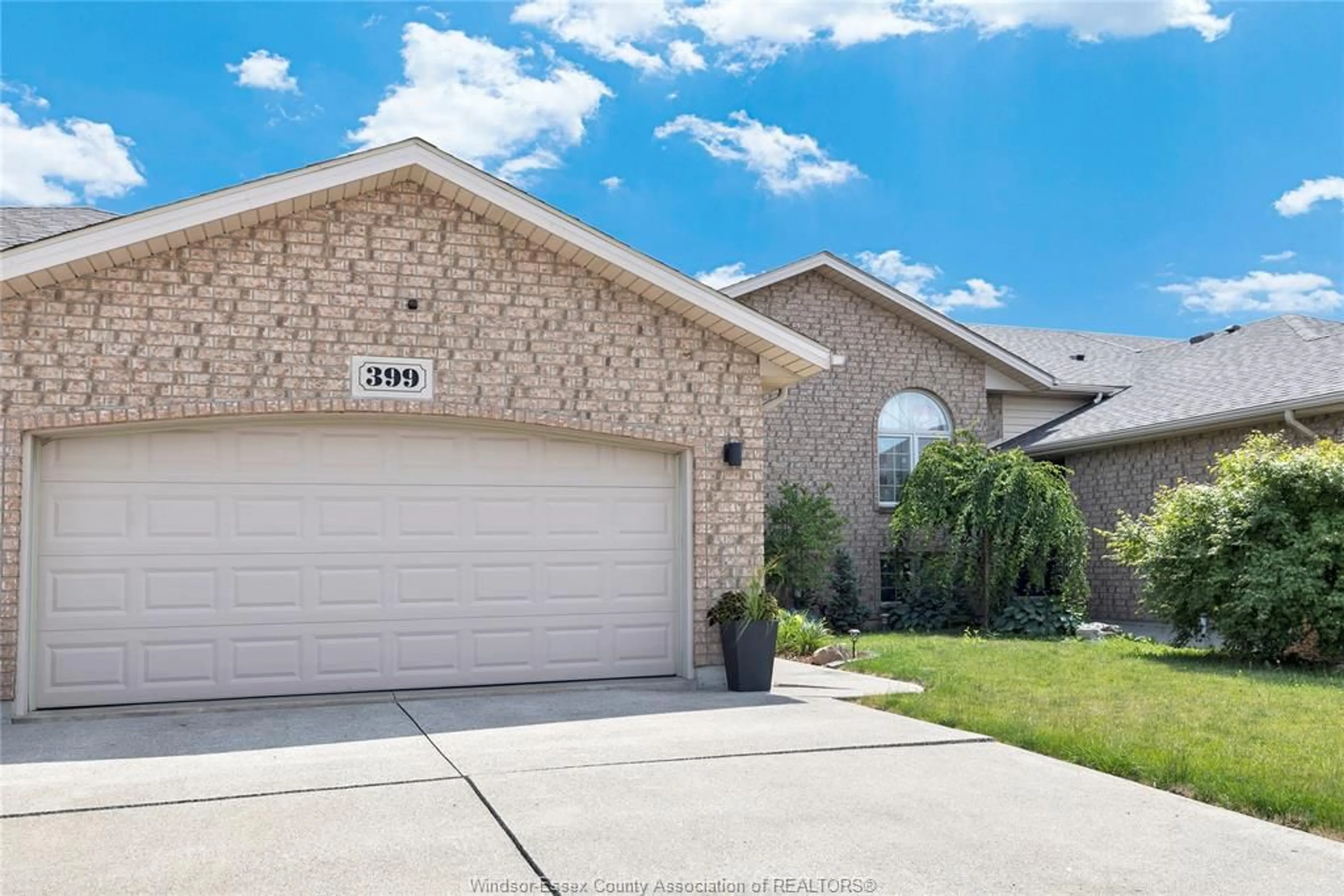 Home with brick exterior material, street for 399 ROSEWOOD Cres, Lakeshore Ontario N0R 1C0