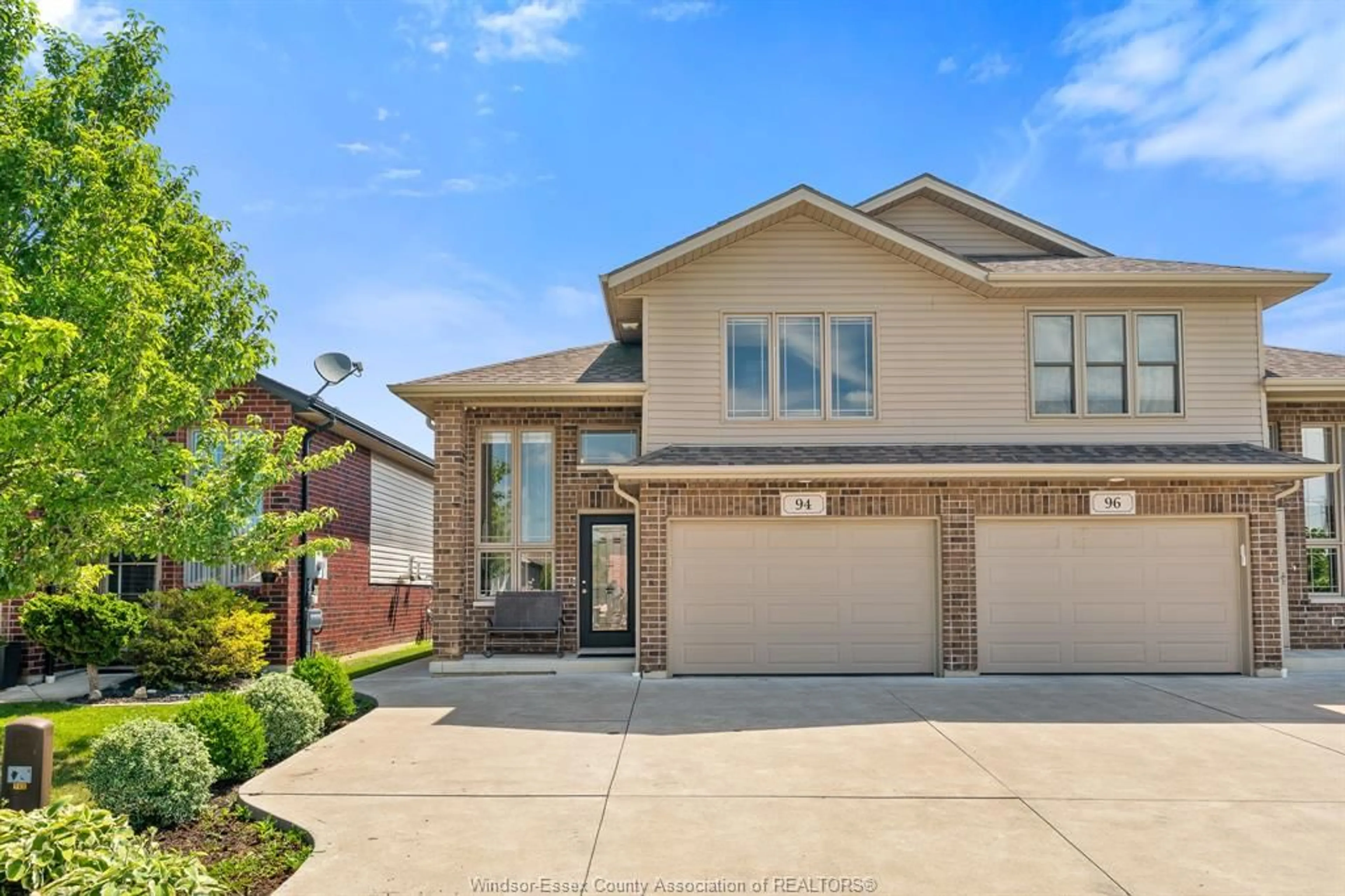 Home with brick exterior material, street for 94 Shaw Dr, Amherstburg Ontario N9V 0B3