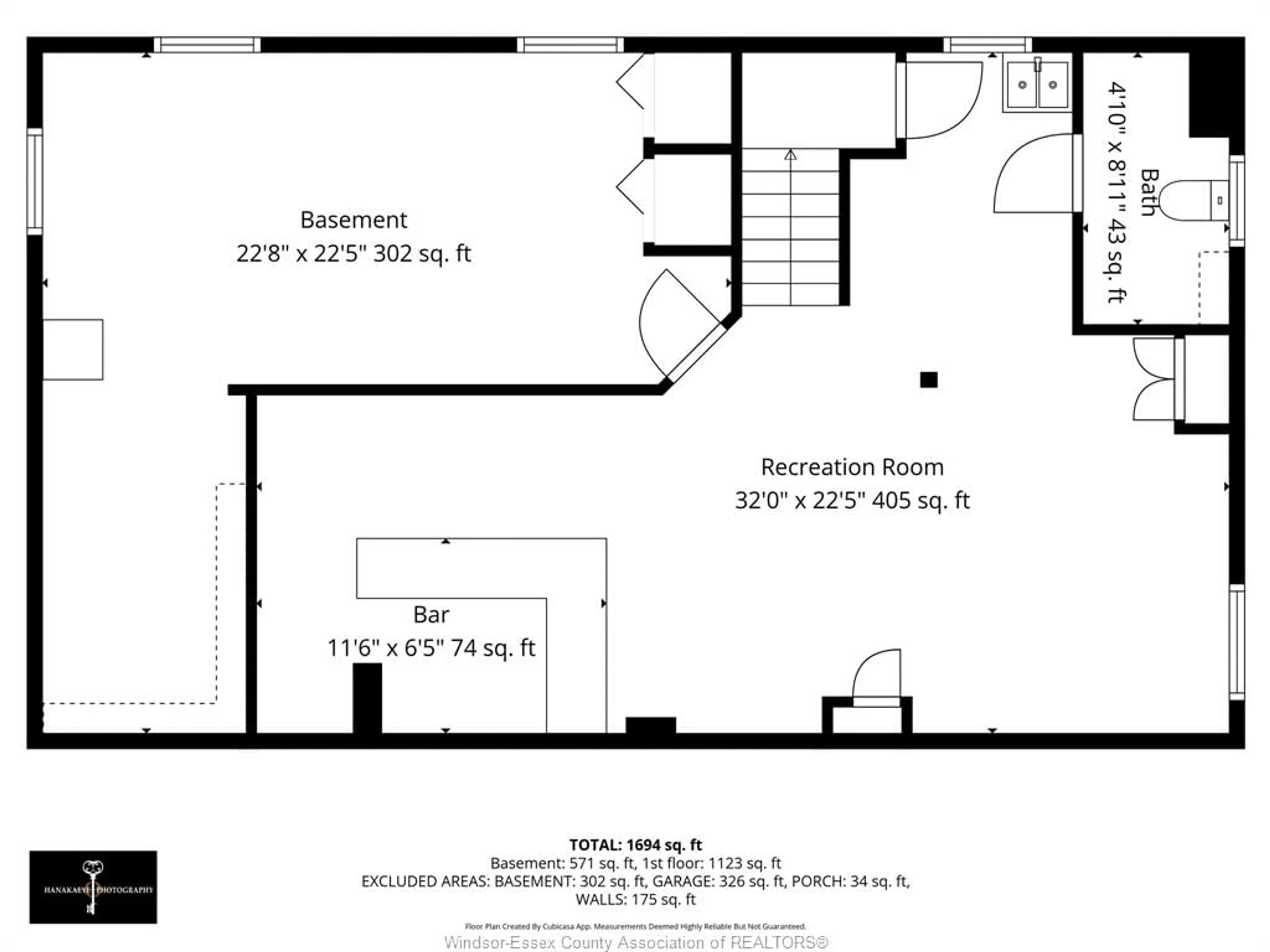 Floor plan for 209 SANDWICH St, Amherstburg Ontario N9V 2V4