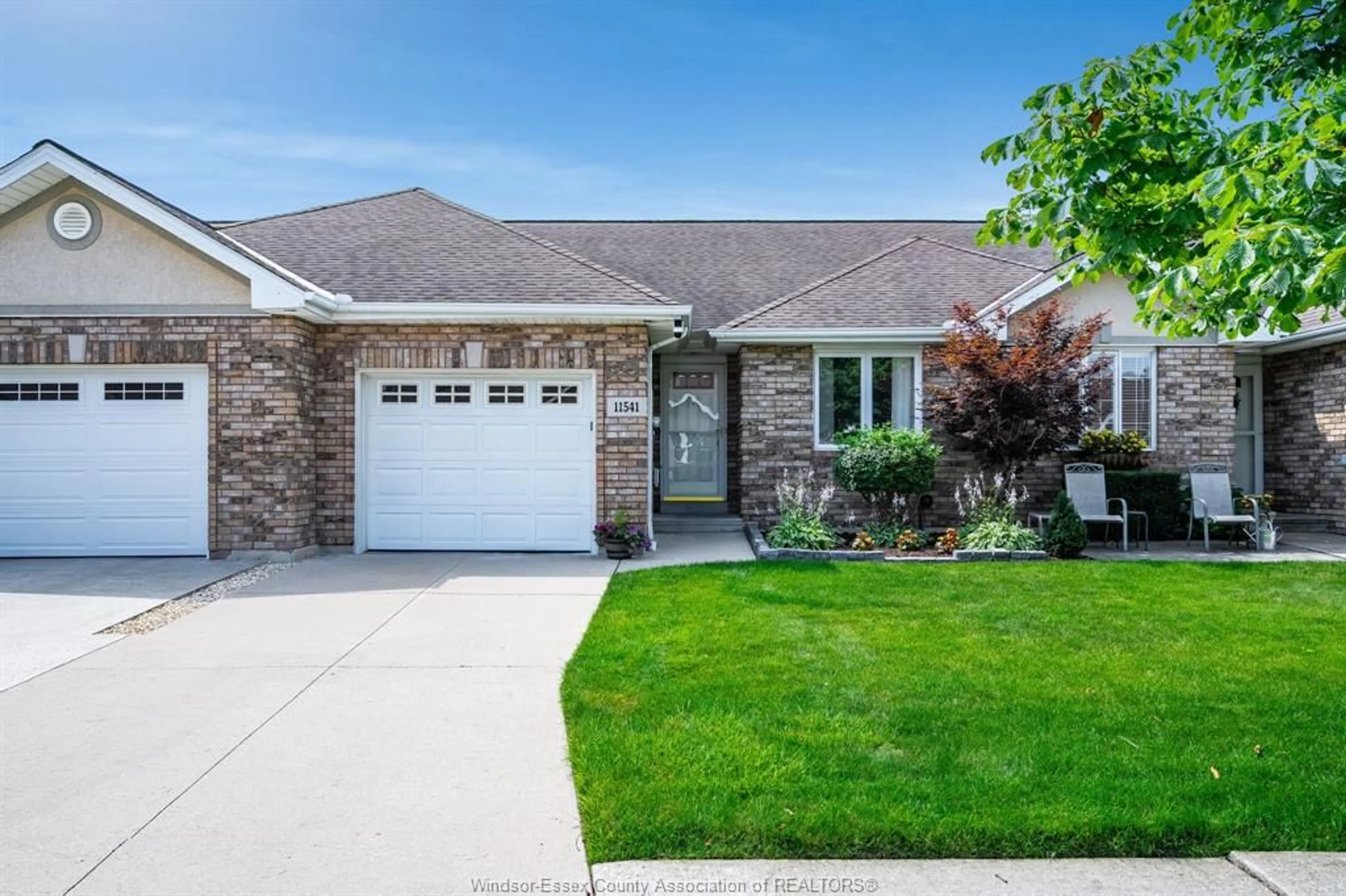 Home with brick exterior material, street for 11541 Cormorant St, Windsor Ontario N8P 1L7
