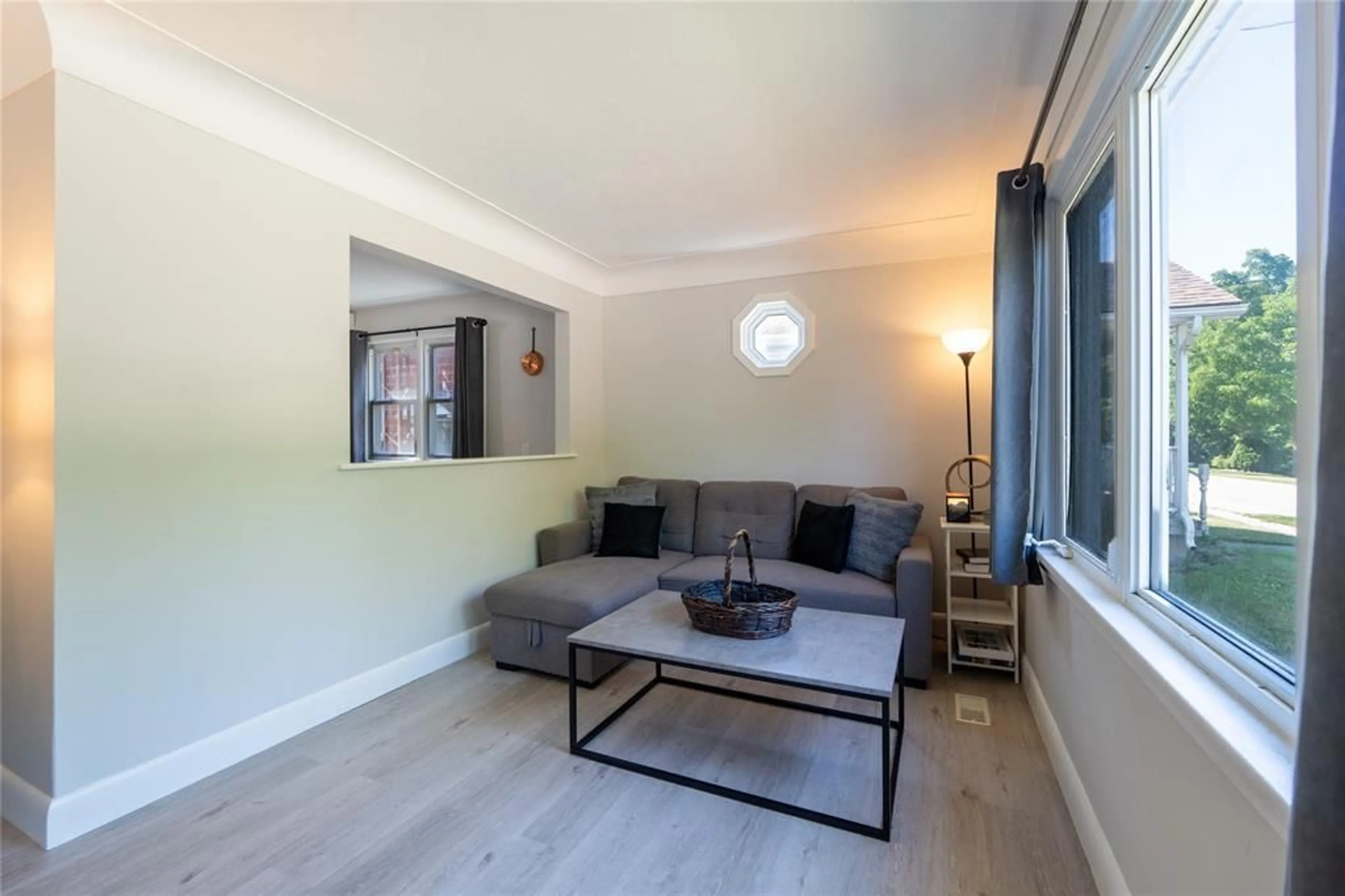 Living room with furniture, unknown for 5 Bank St, Tupperville Ontario N0P 2H0