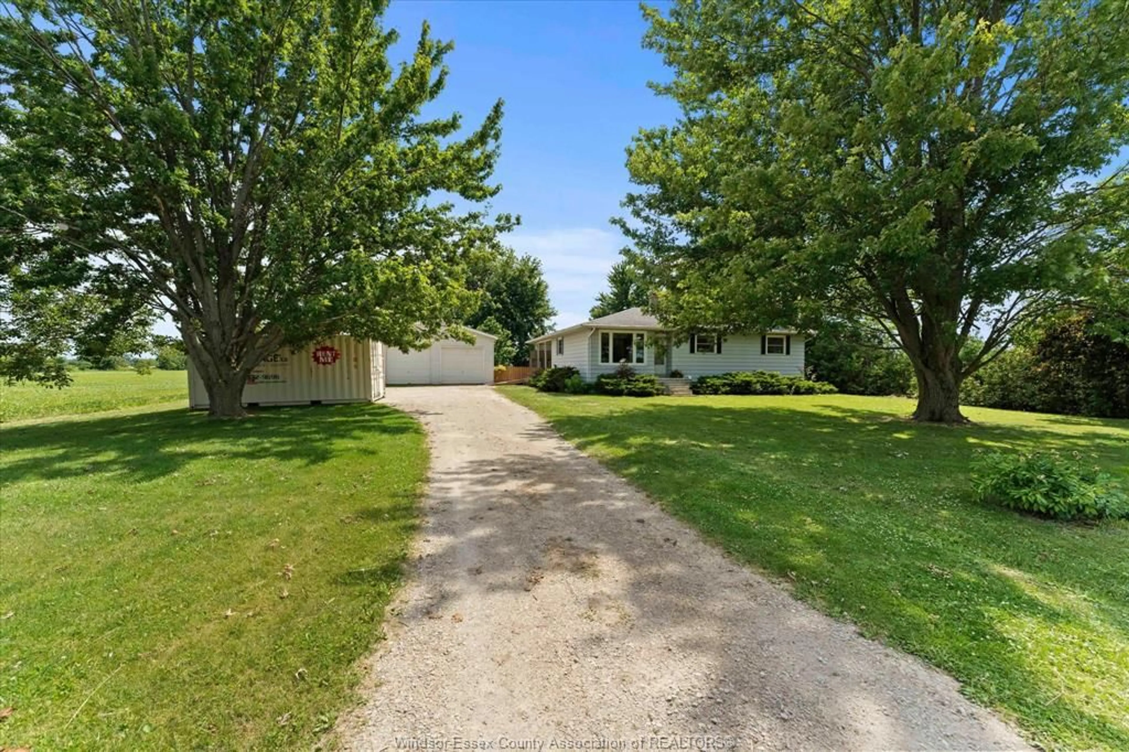 A pic from outside/outdoor area/front of a property/back of a property/a pic from drone, street for 94 Road 11, Gosfield North Ontario N0R 1V0