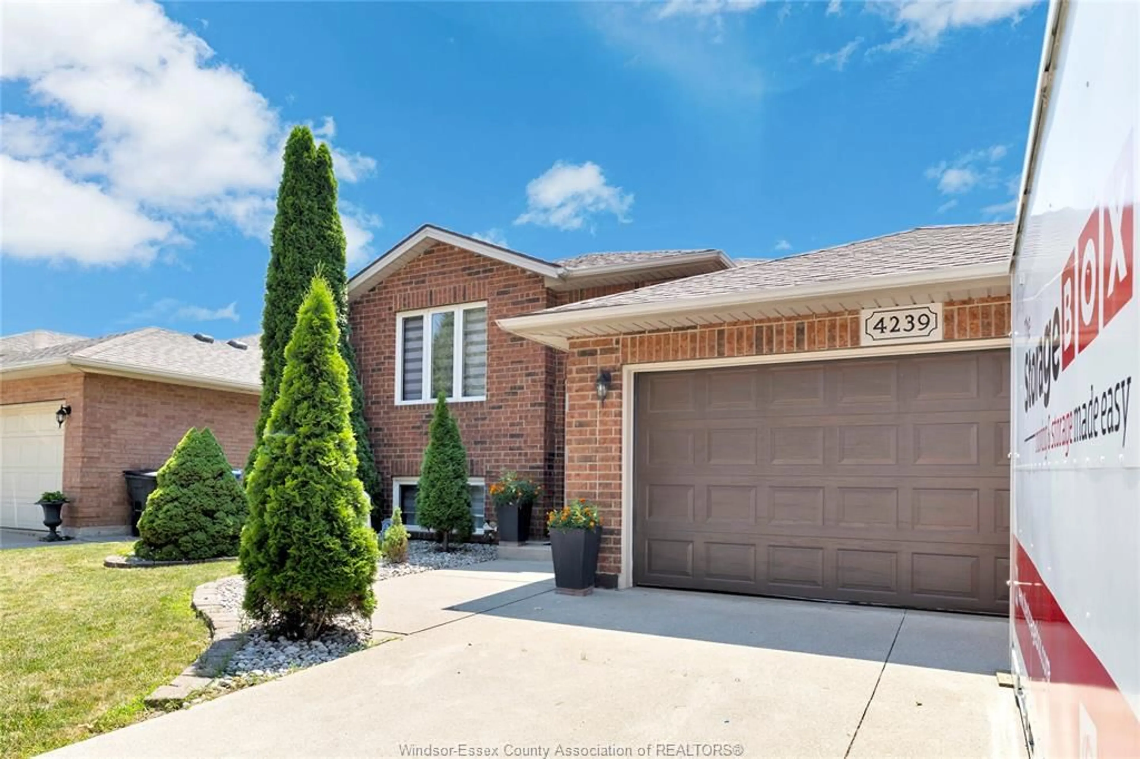 Home with brick exterior material, street for 4239 MARLO, Windsor Ontario N9G 2Y6