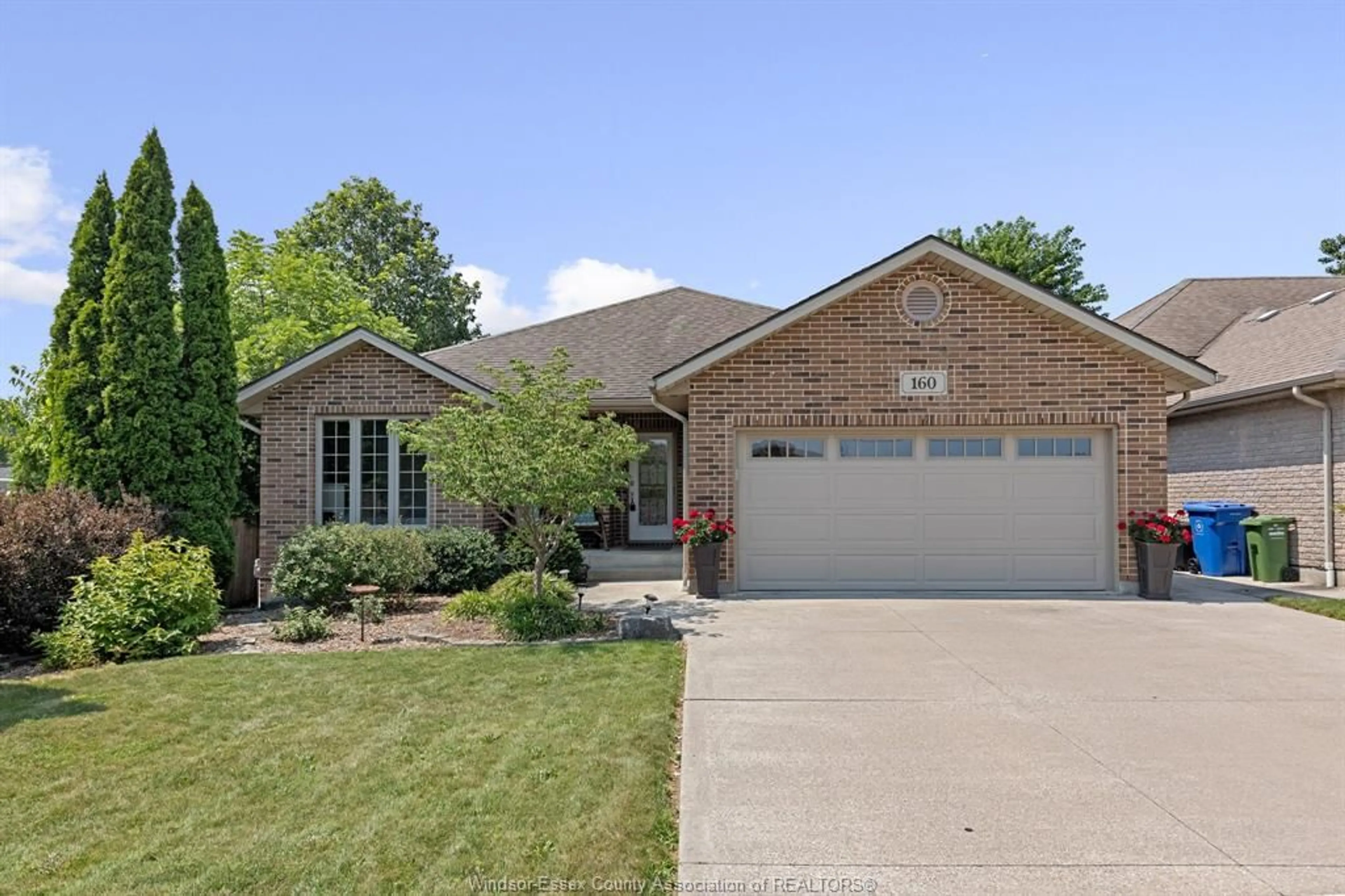 Home with brick exterior material, street for 160 HANLAN St, Essex Ontario N8M 3H1