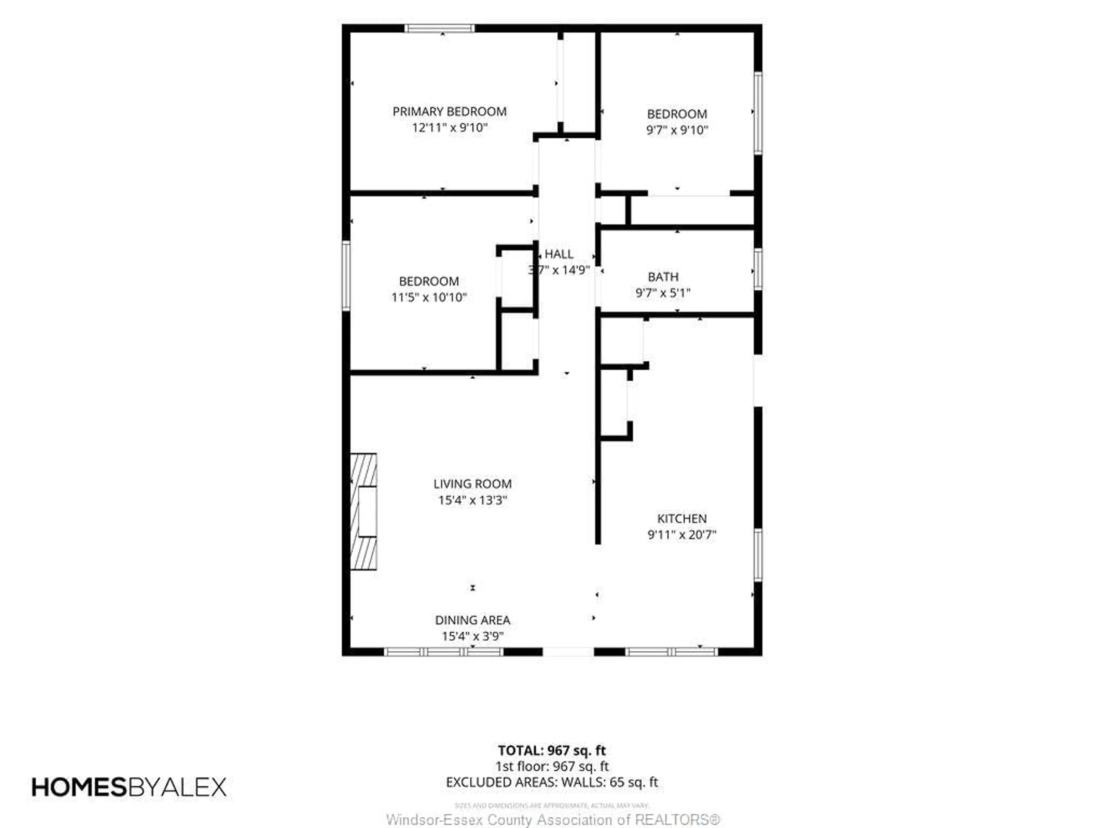 Floor plan for 185 DUCHARME Rd, Lakeshore Ontario N0R 1A0