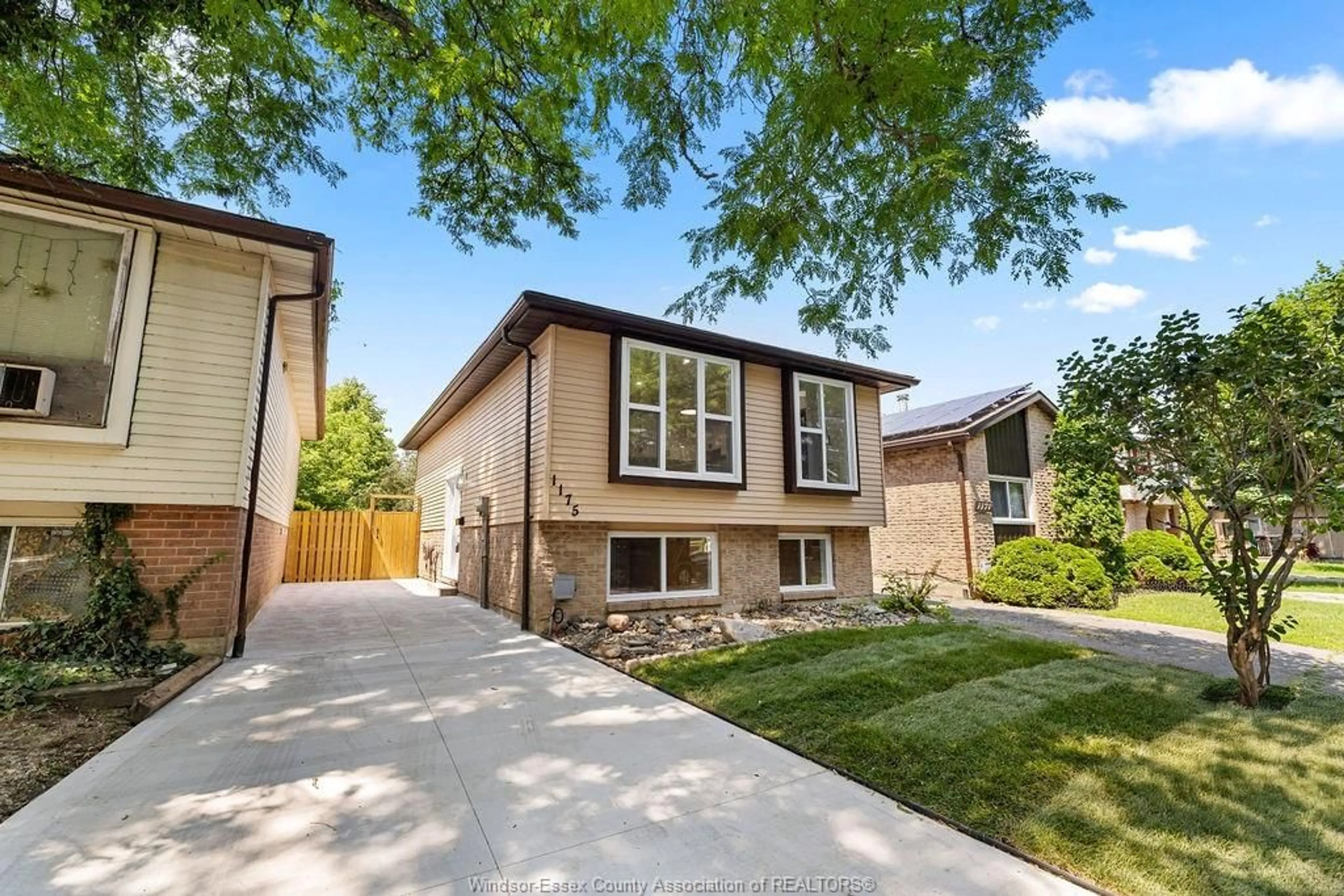 Home with brick exterior material, street for 1175 HEATHFIELD, Windsor Ontario N8S 4N9