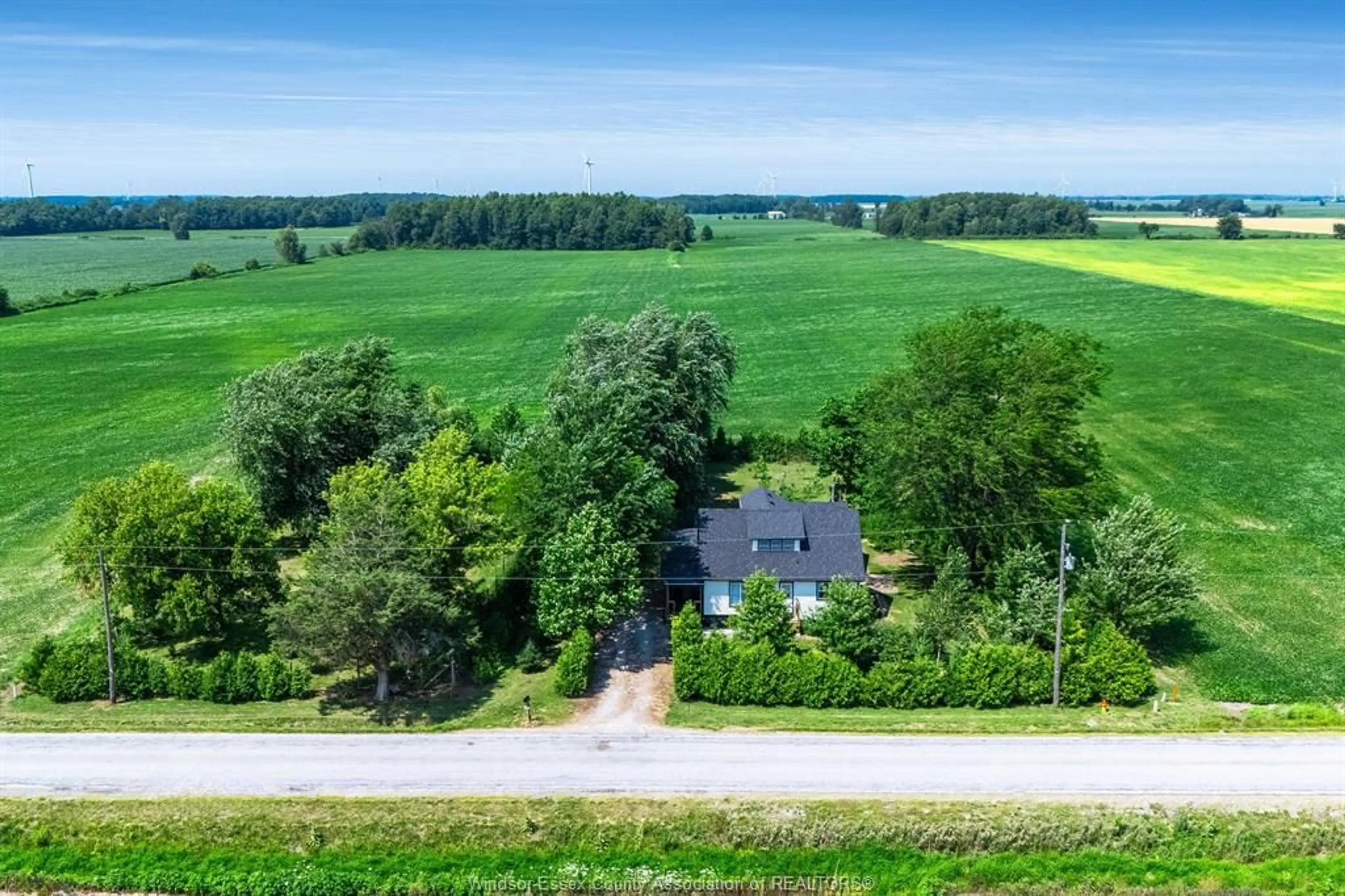 A pic from outside/outdoor area/front of a property/back of a property/a pic from drone, unknown for 451 Road 10, Gosfield North Ontario N0R 1B0