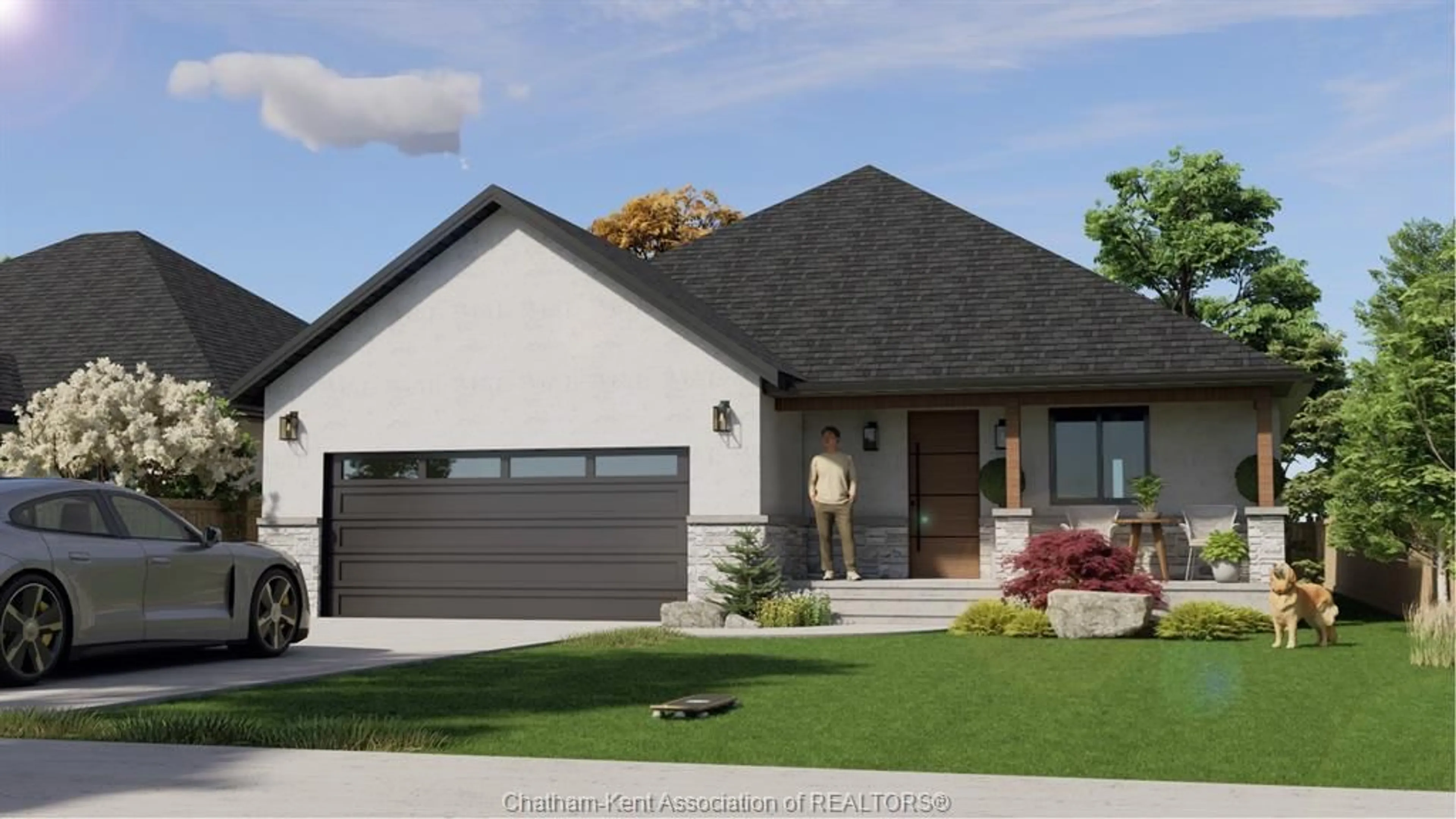 Home with brick exterior material, street for Lot 33 160 Ambassador Beach Rd, Colchester South Ontario N0R 1G0