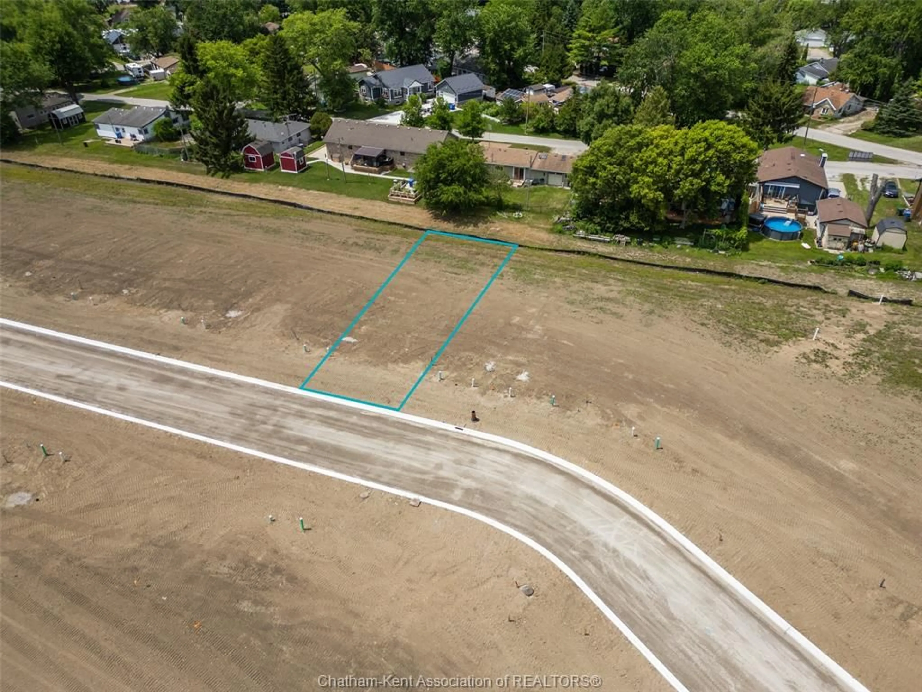 A pic from outside/outdoor area/front of a property/back of a property/a pic from drone, unknown for Lot 33 Colchester Heights - 160 Ambassador Beac Rd, Colchester South Ontario N0R 1G0