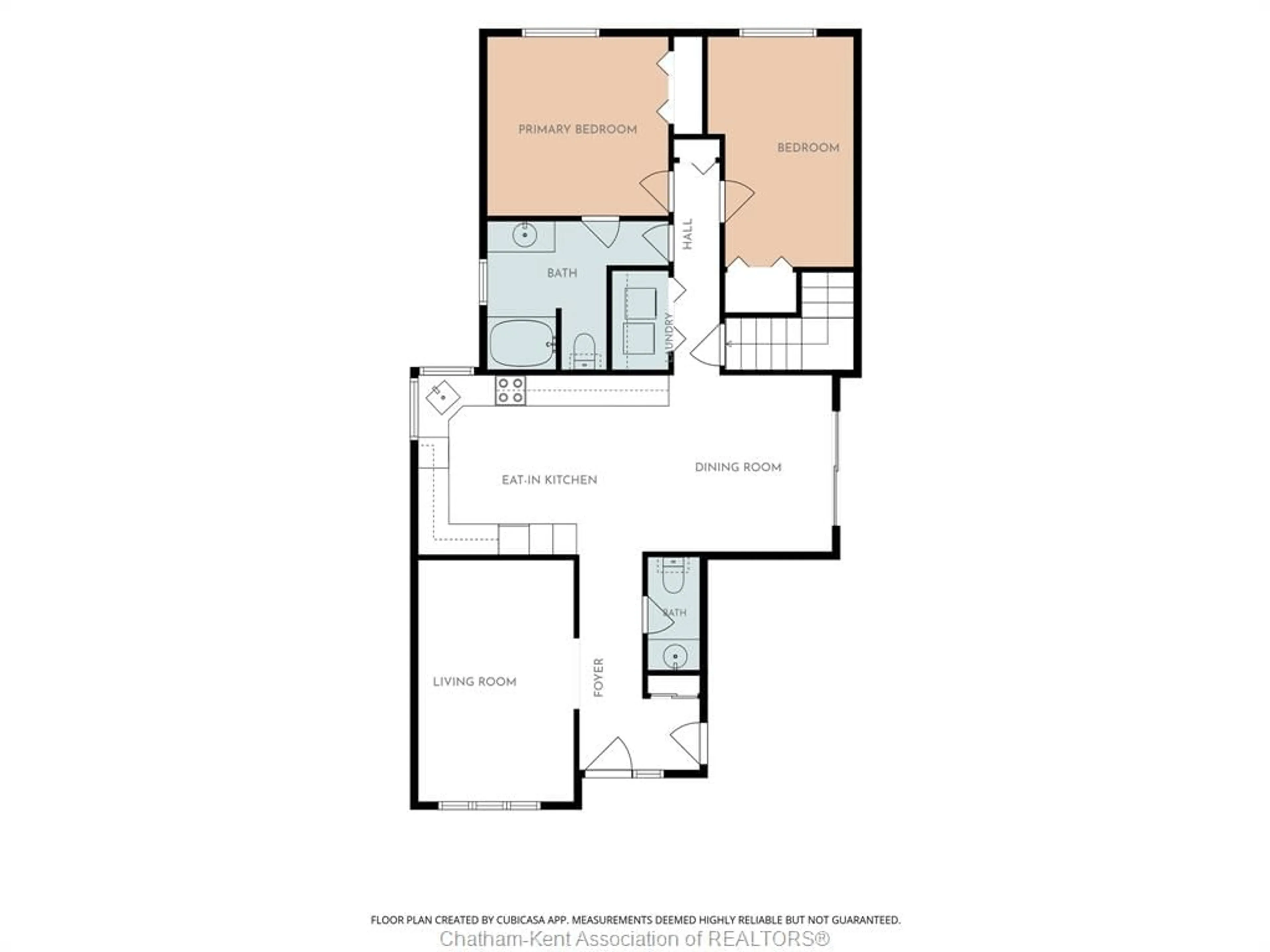 Floor plan for 413 Baldoon Rd, Chatham Ontario N7L 5H2