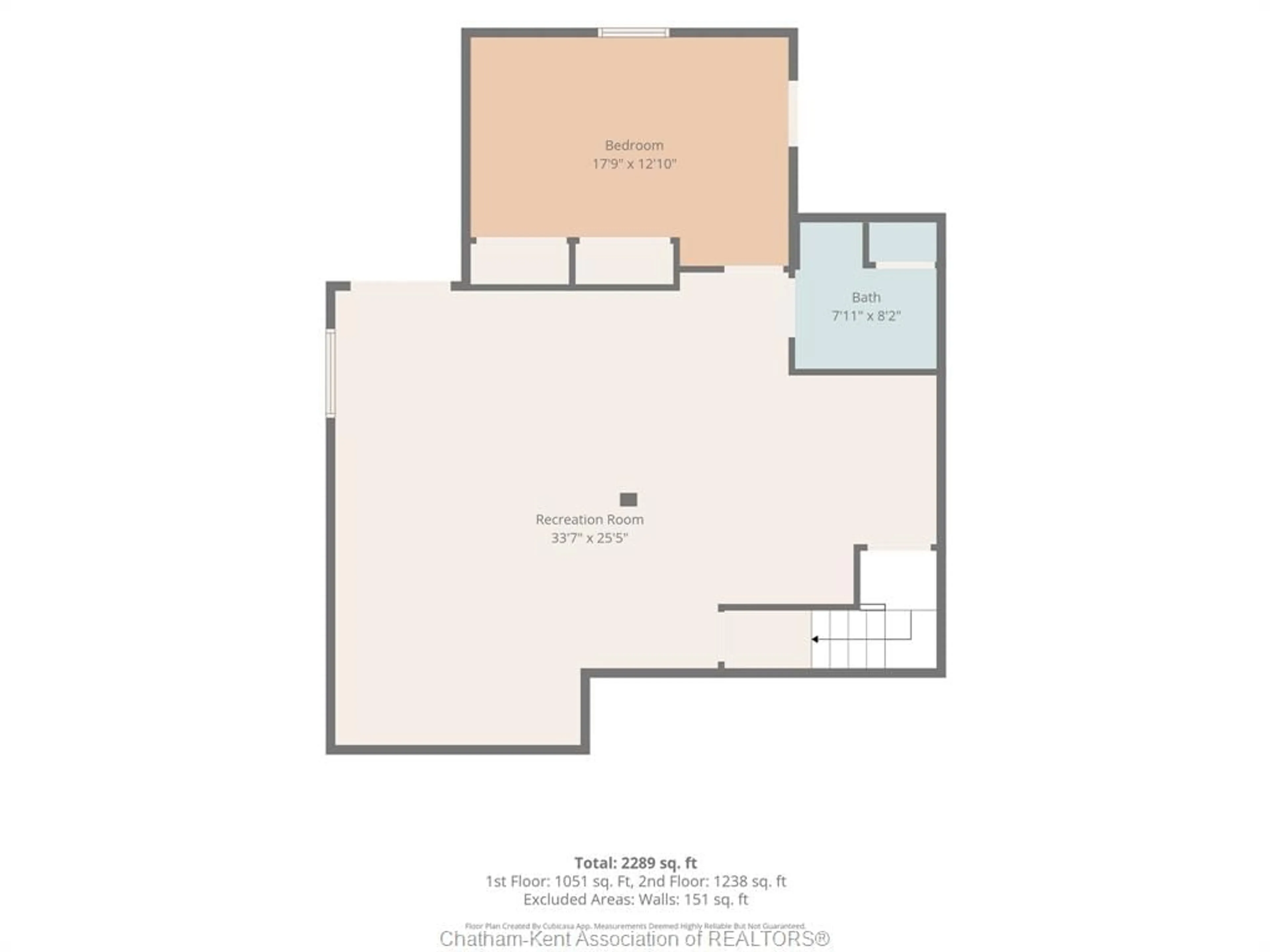 Floor plan for 124 Grassland Grove, Chatham Ontario N7M 0T2