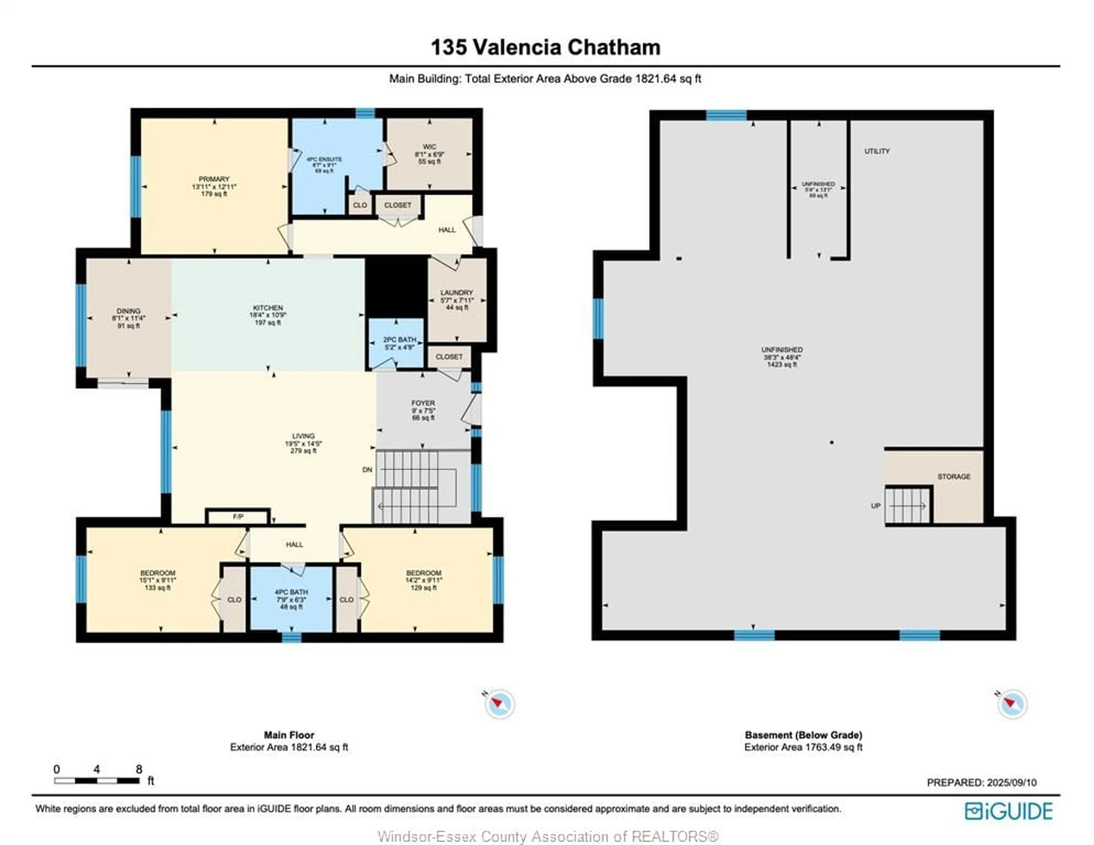 Floor plan for 4507 URSULA, Comber Ontario N0R 1A0