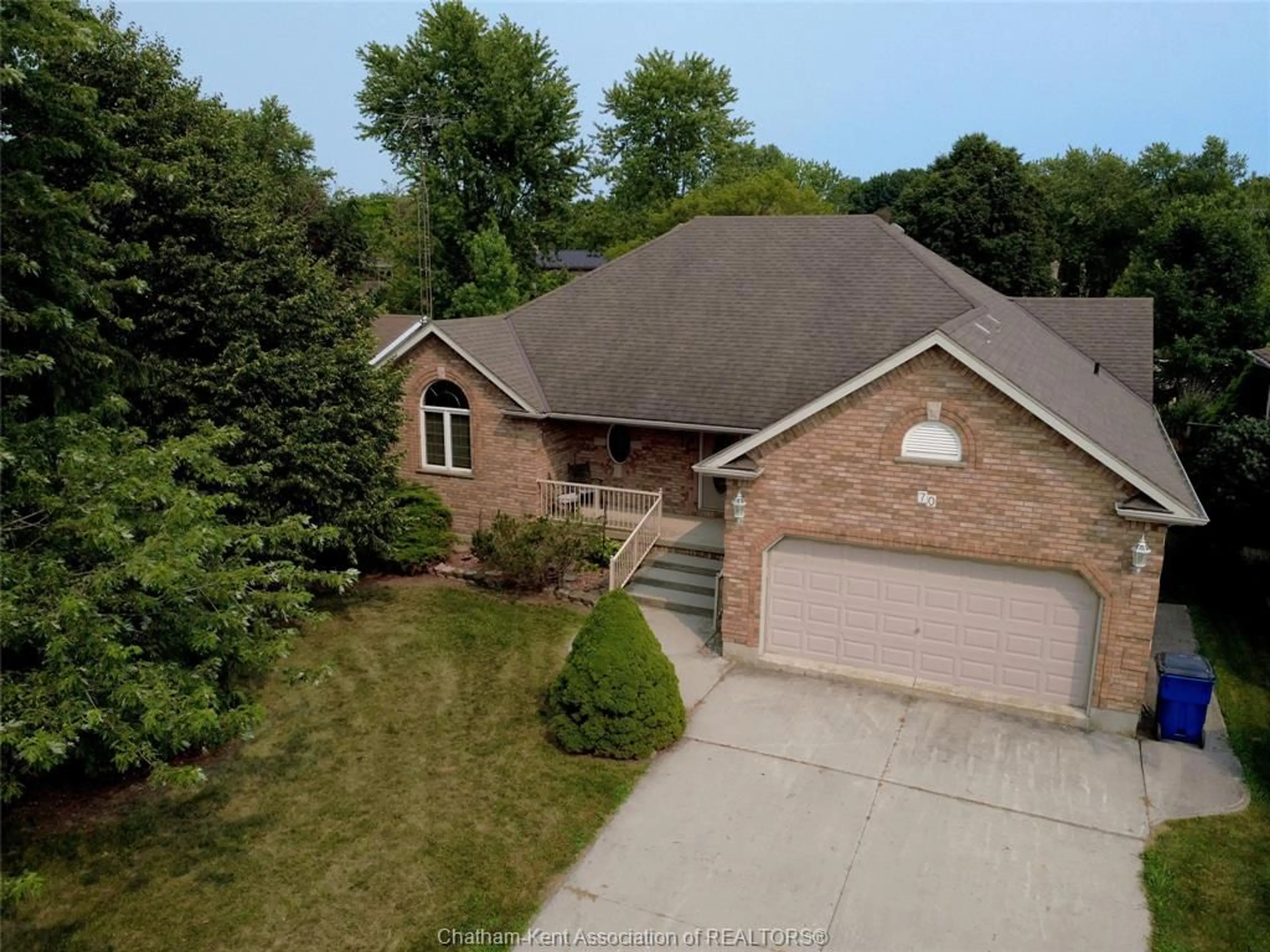 A pic from outside/outdoor area/front of a property/back of a property/a pic from drone, street for 70 Chittim Rd, Blenheim Ontario N0P 1A0