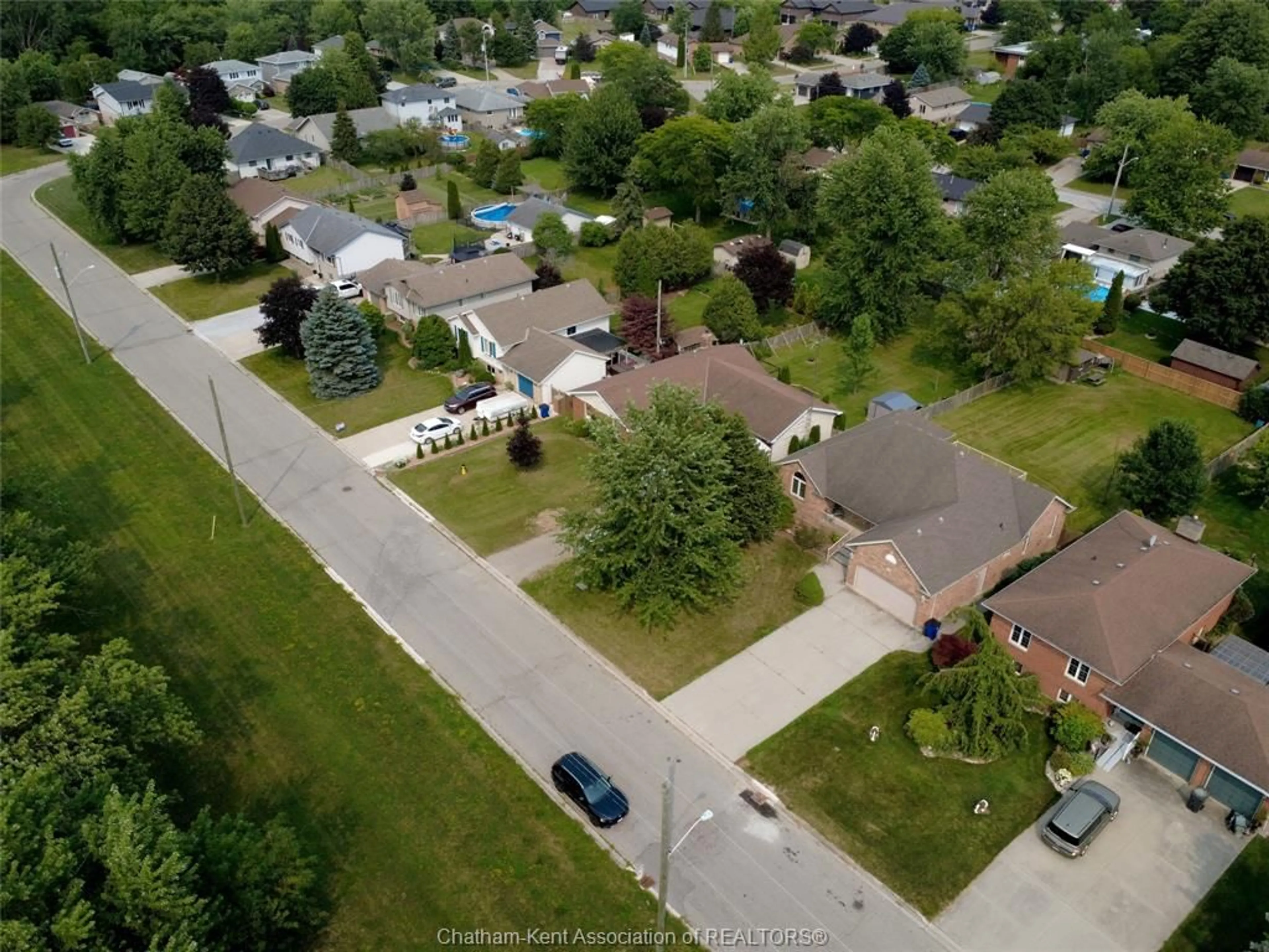 A pic from outside/outdoor area/front of a property/back of a property/a pic from drone, street for 70 Chittim Rd, Blenheim Ontario N0P 1A0