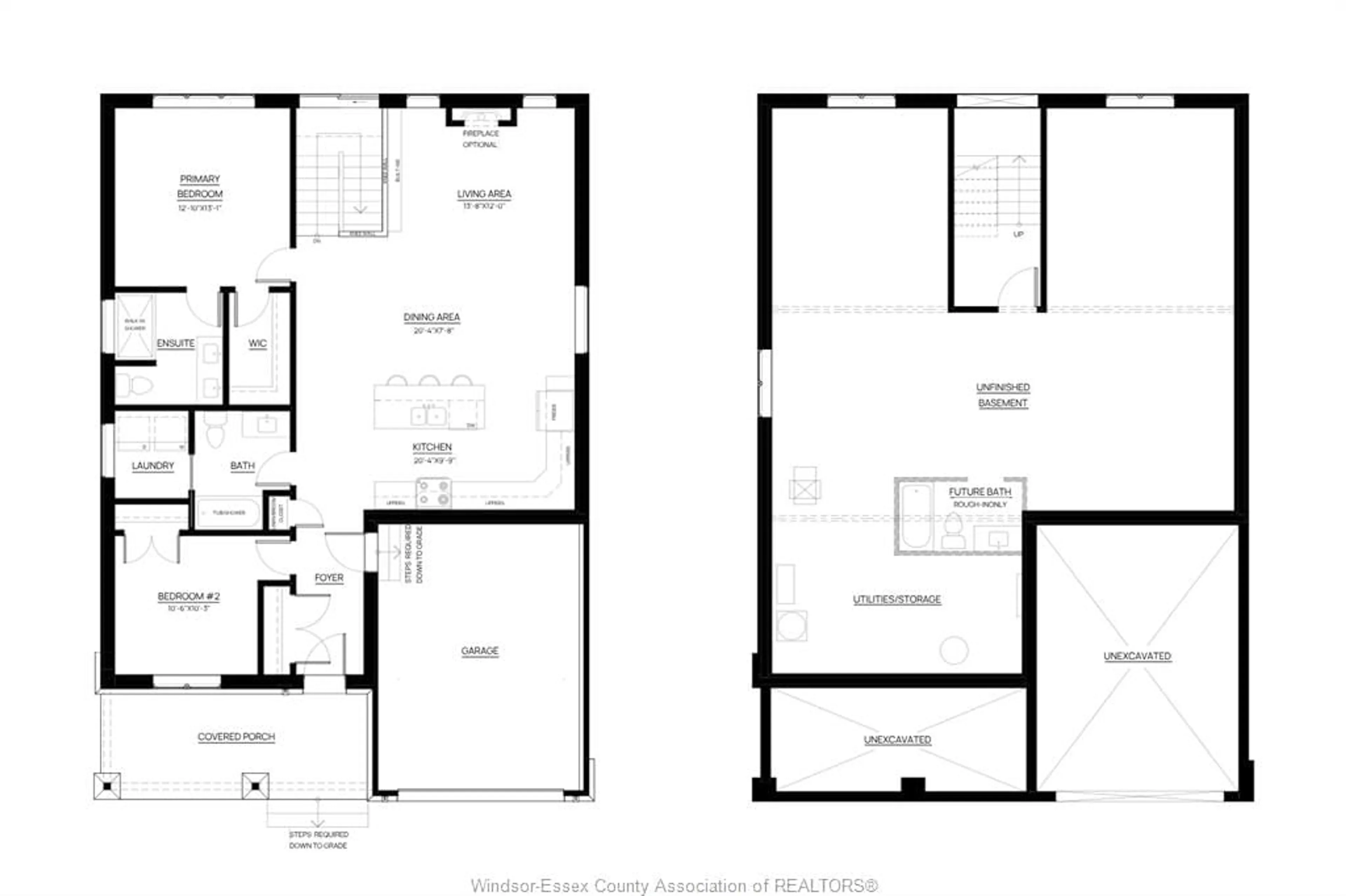 Floor plan for 78 RABB St, Smiths Falls Ontario K7A 0L6