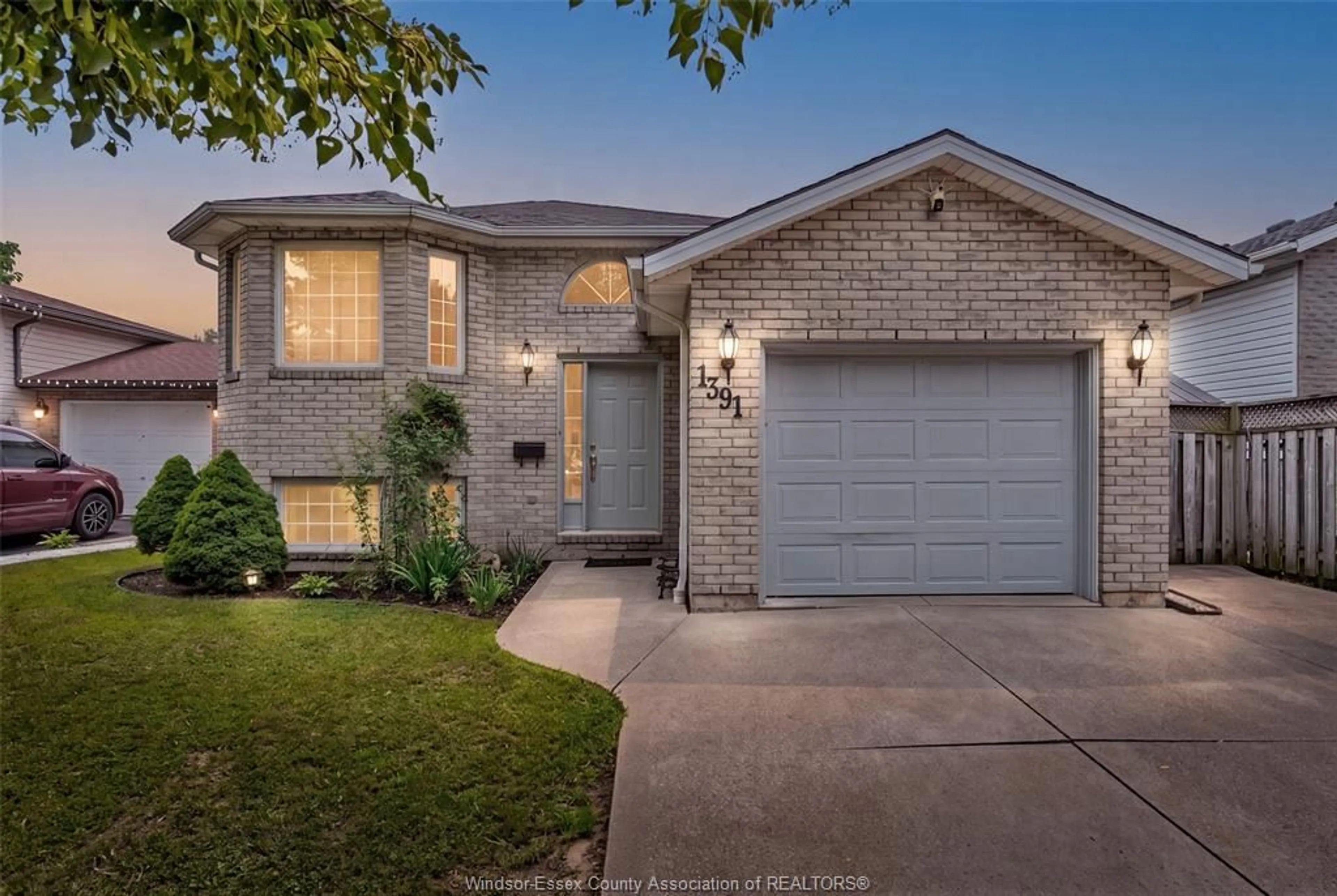 Home with brick exterior material, street for 1391 FULLER Cres, Windsor Ontario N8W 5S2
