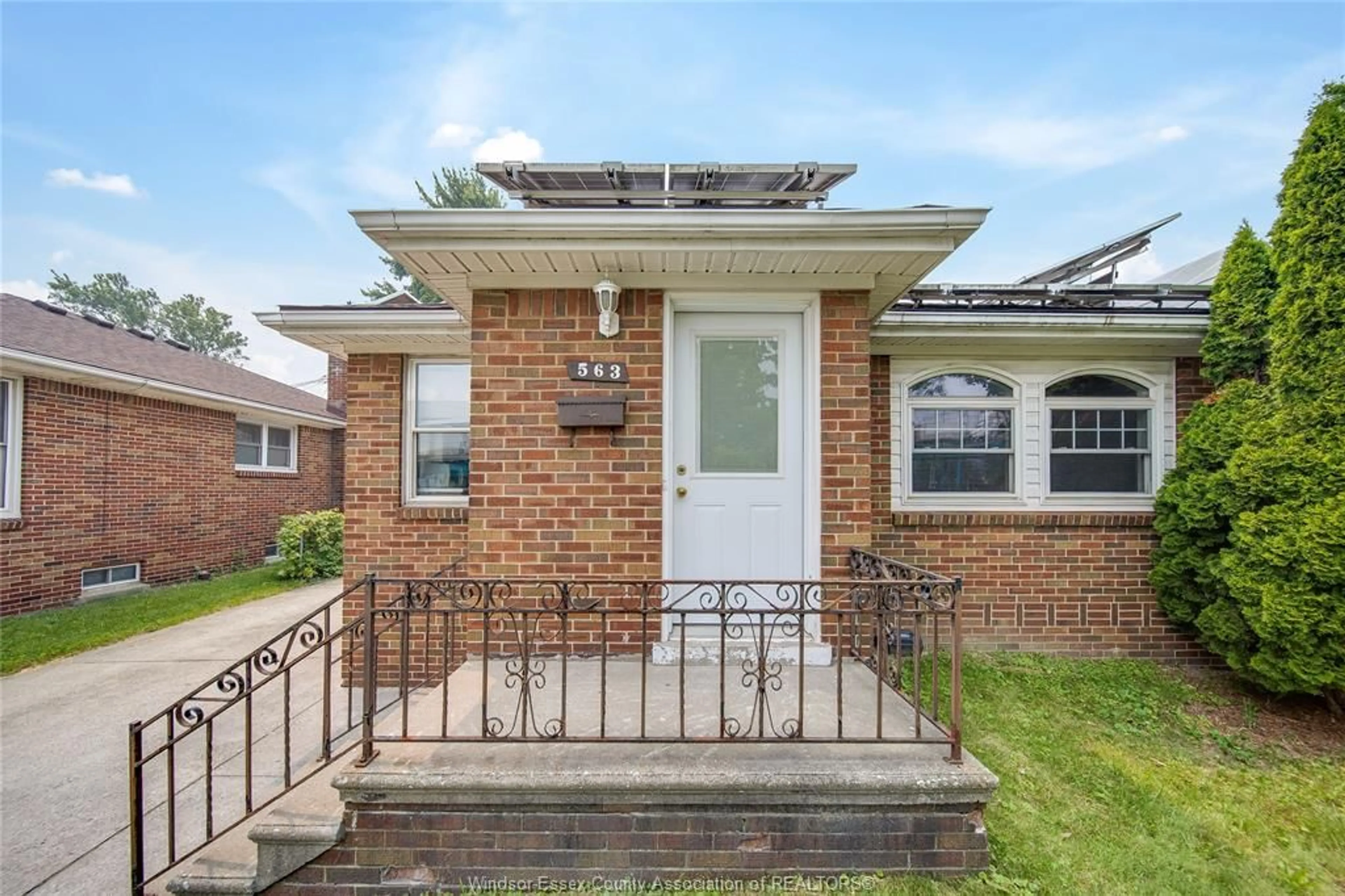 Home with brick exterior material, street for 563 INDIAN Rd, Windsor Ontario N9C 2M5