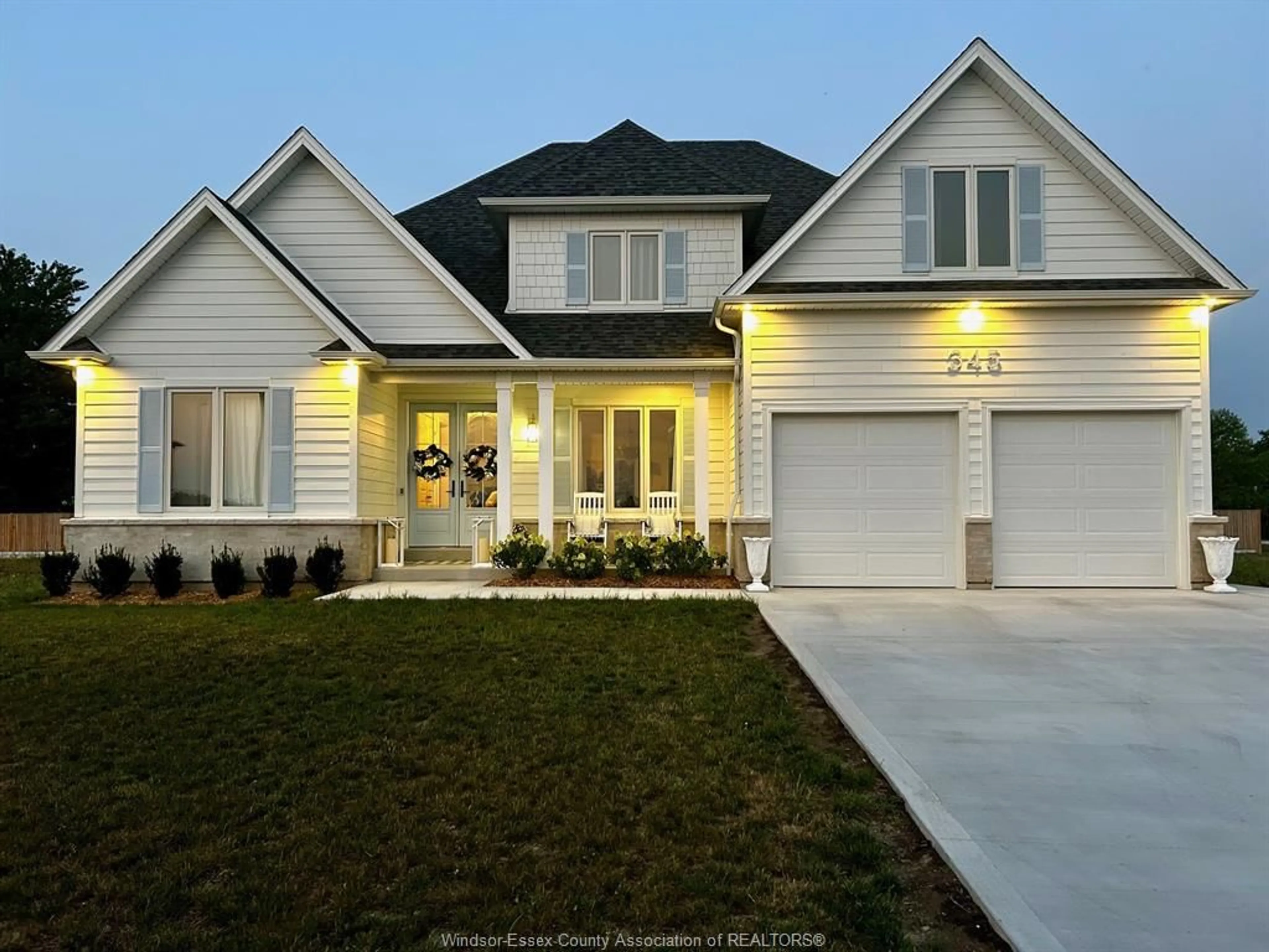 Home with brick exterior material, street for 345 MARLA, Lakeshore Ontario N8L 1N9