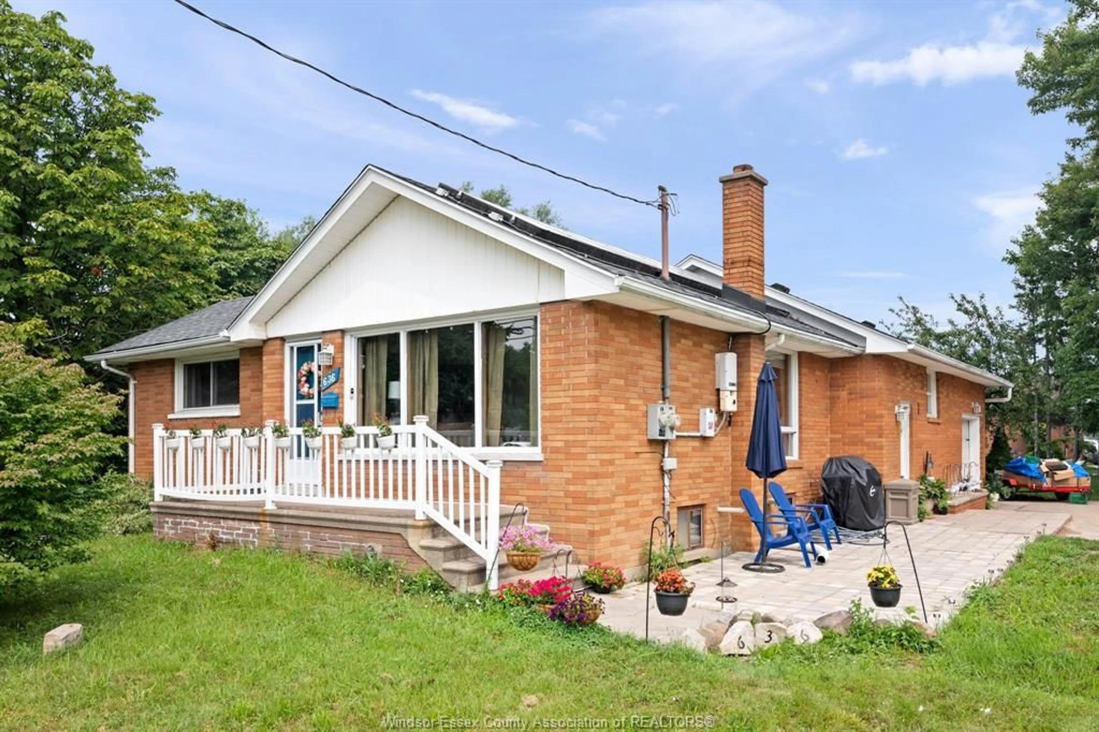 Home with brick exterior material, street for 636 CABANA, Windsor Ontario N9G 1A4