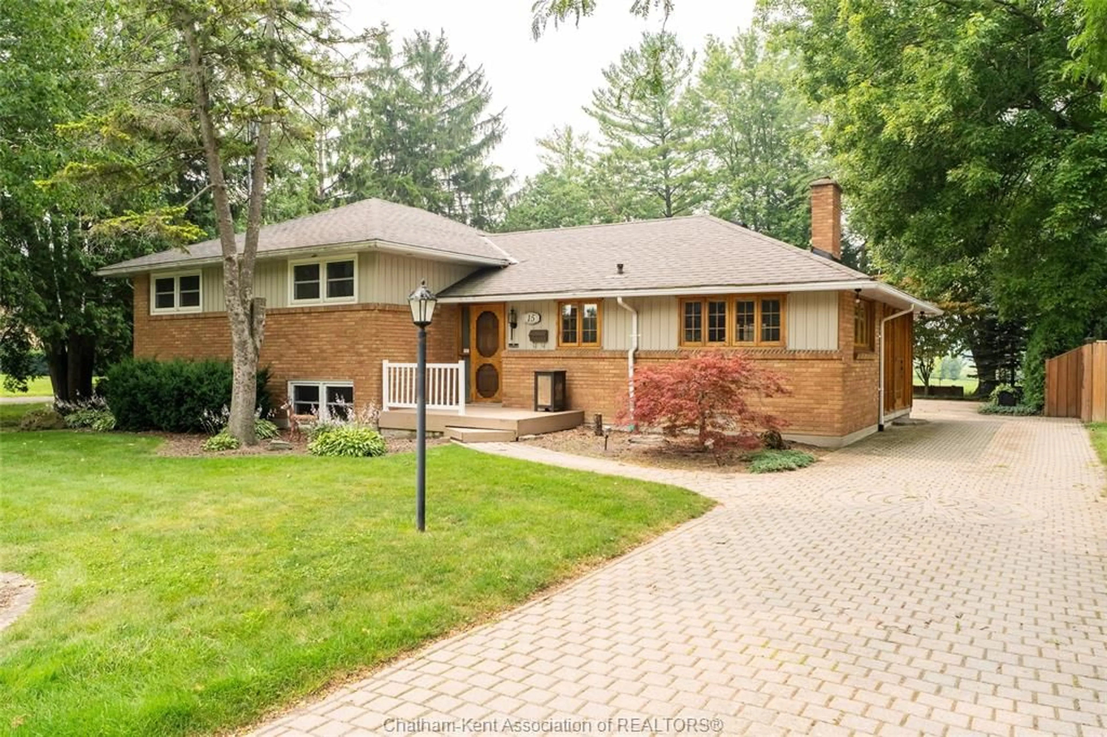 Home with brick exterior material, street for 15 Detroit Dr, Chatham Ontario N7M 2M2
