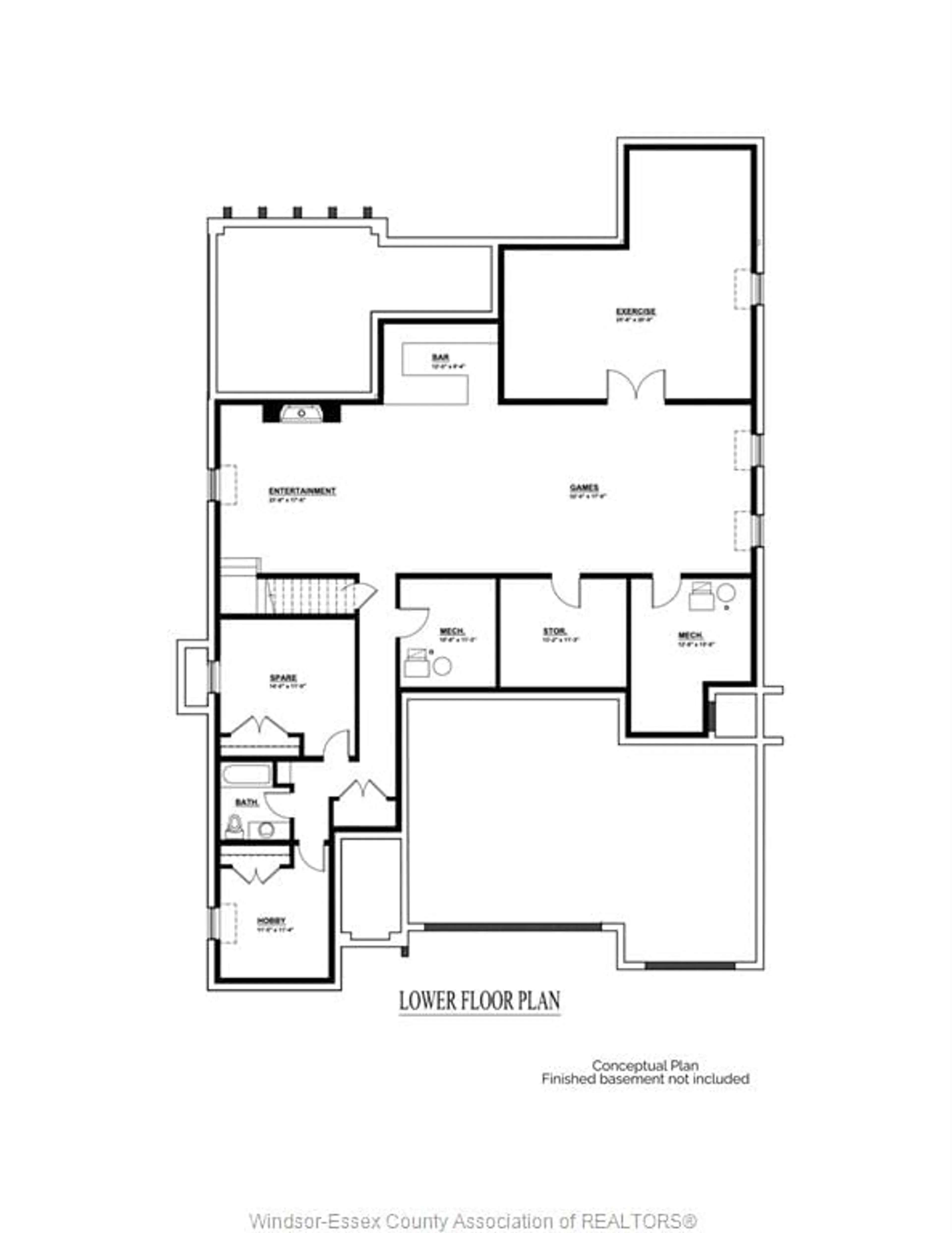 Floor plan for 3580 Oke Dr, LaSalle Ontario N9J 0E9