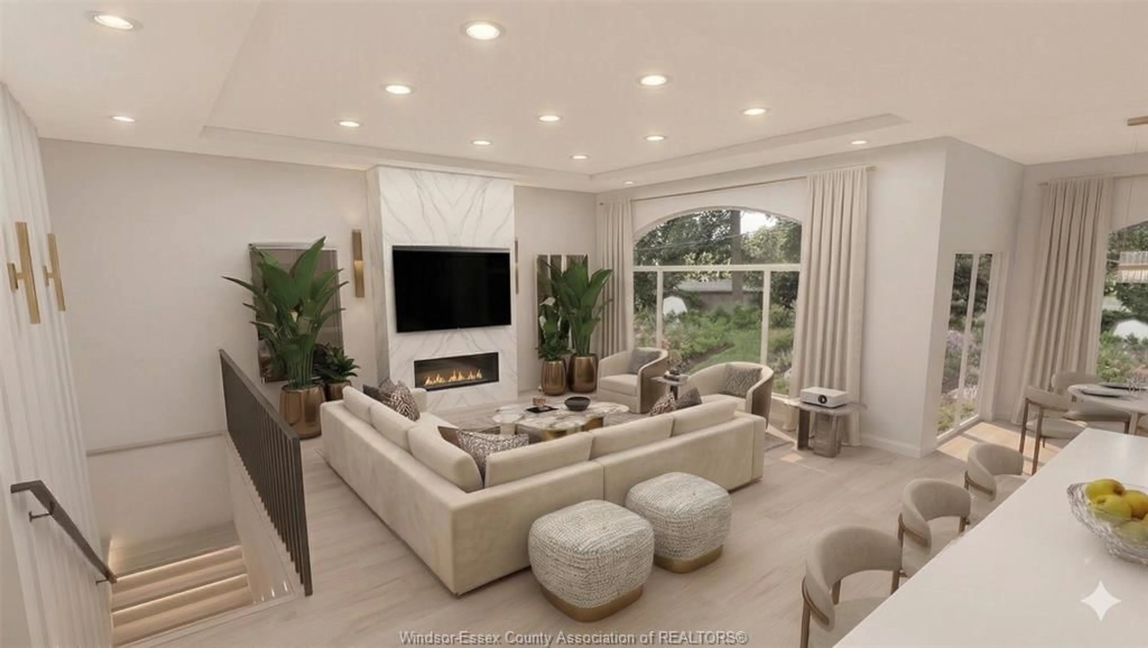 Living room with furniture, unknown for 3580 Oke Dr, LaSalle Ontario N9J 0E9
