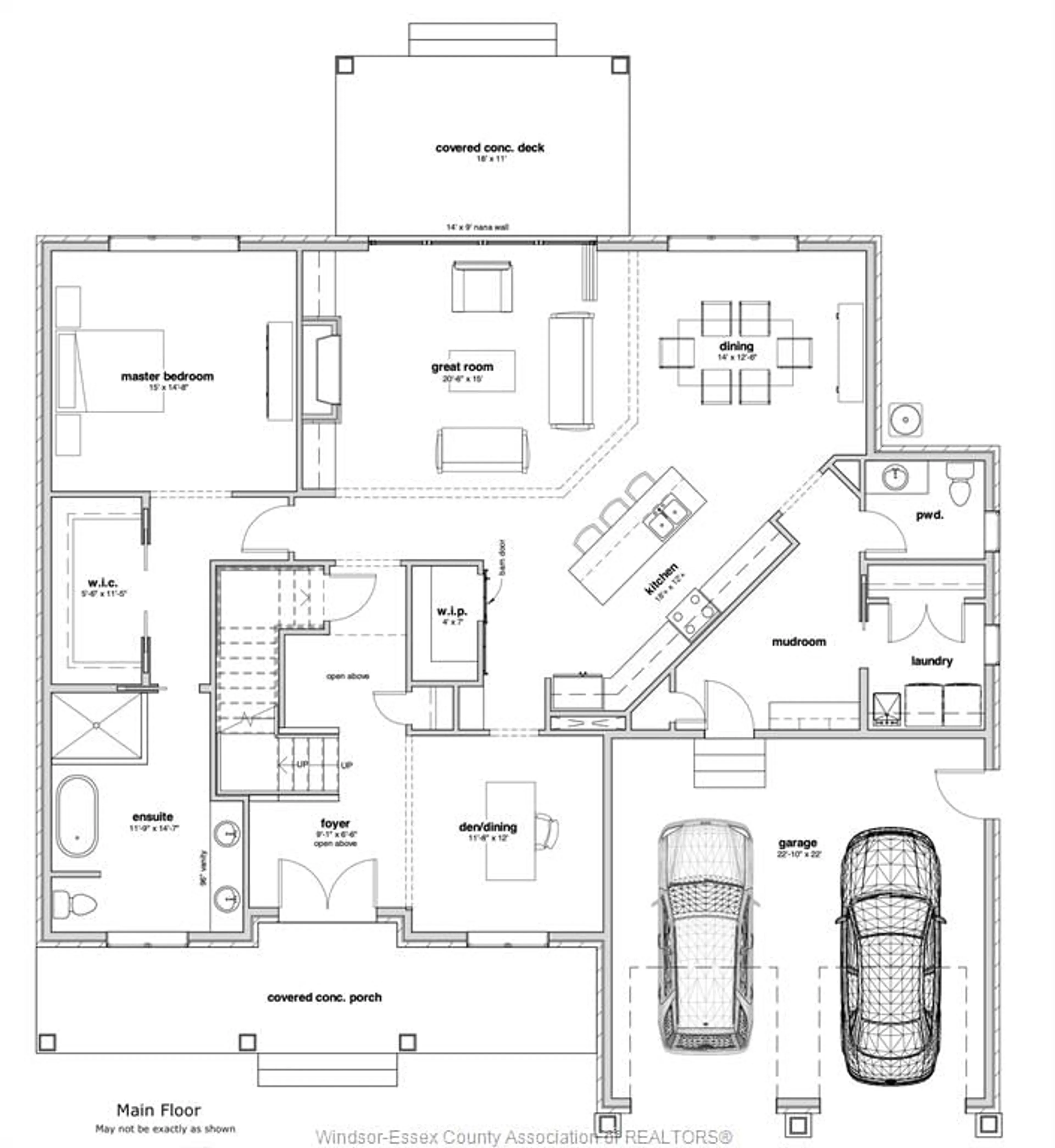 Floor plan for 3560 Oke Dr, LaSalle Ontario N9J 0E9