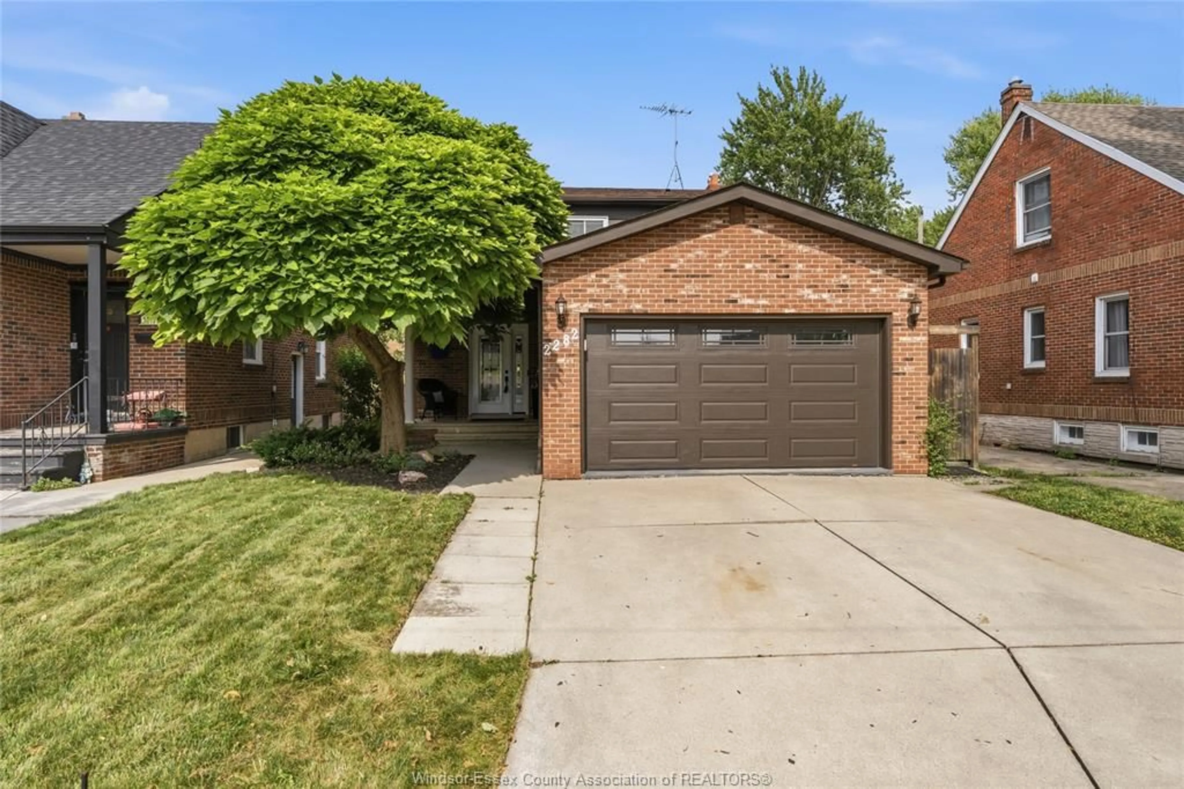 Home with brick exterior material, street for 2282 WOODLAWN, Windsor Ontario N8W 2H3