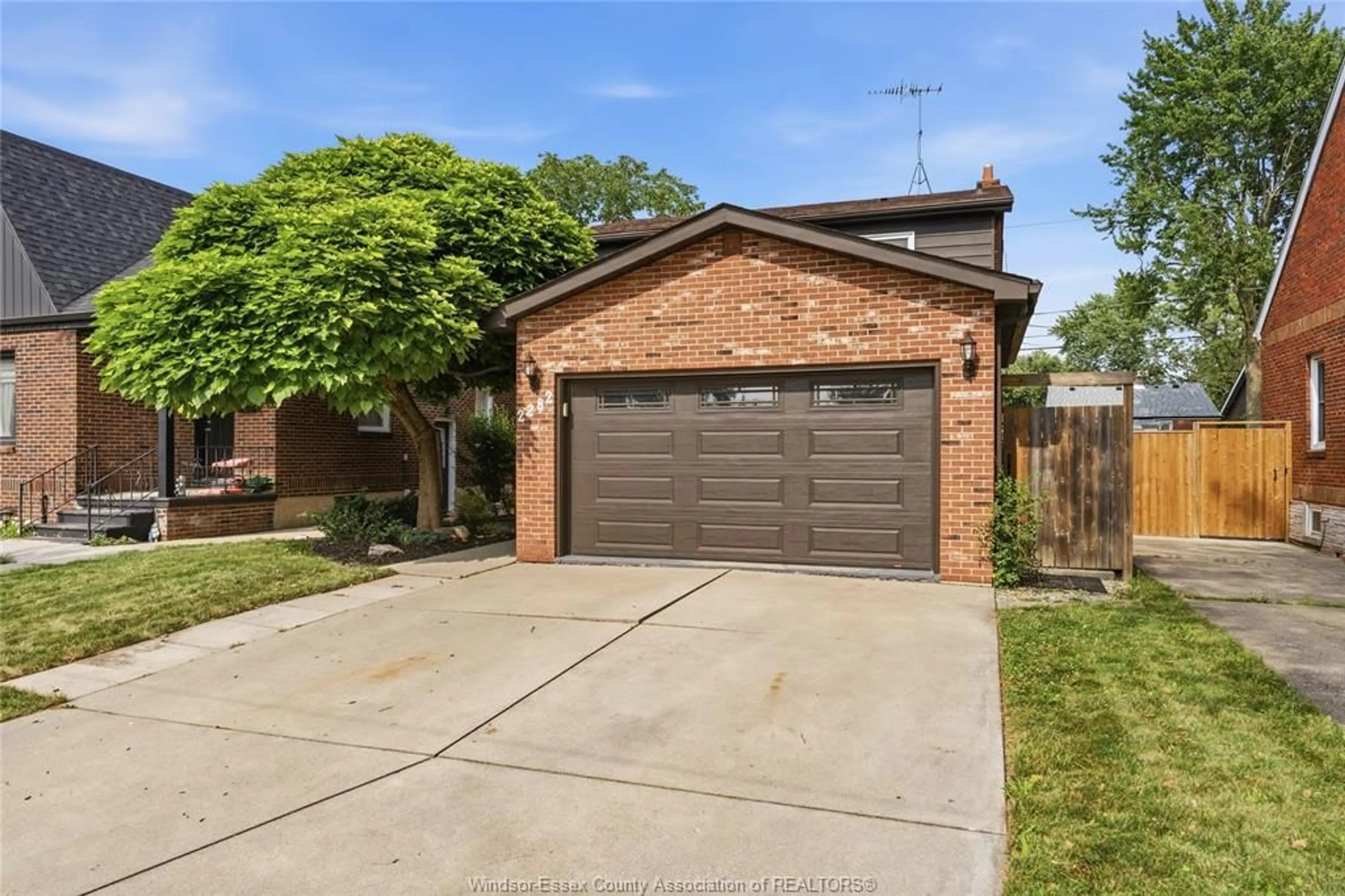Home with brick exterior material, street for 2282 WOODLAWN, Windsor Ontario N8W 2H3