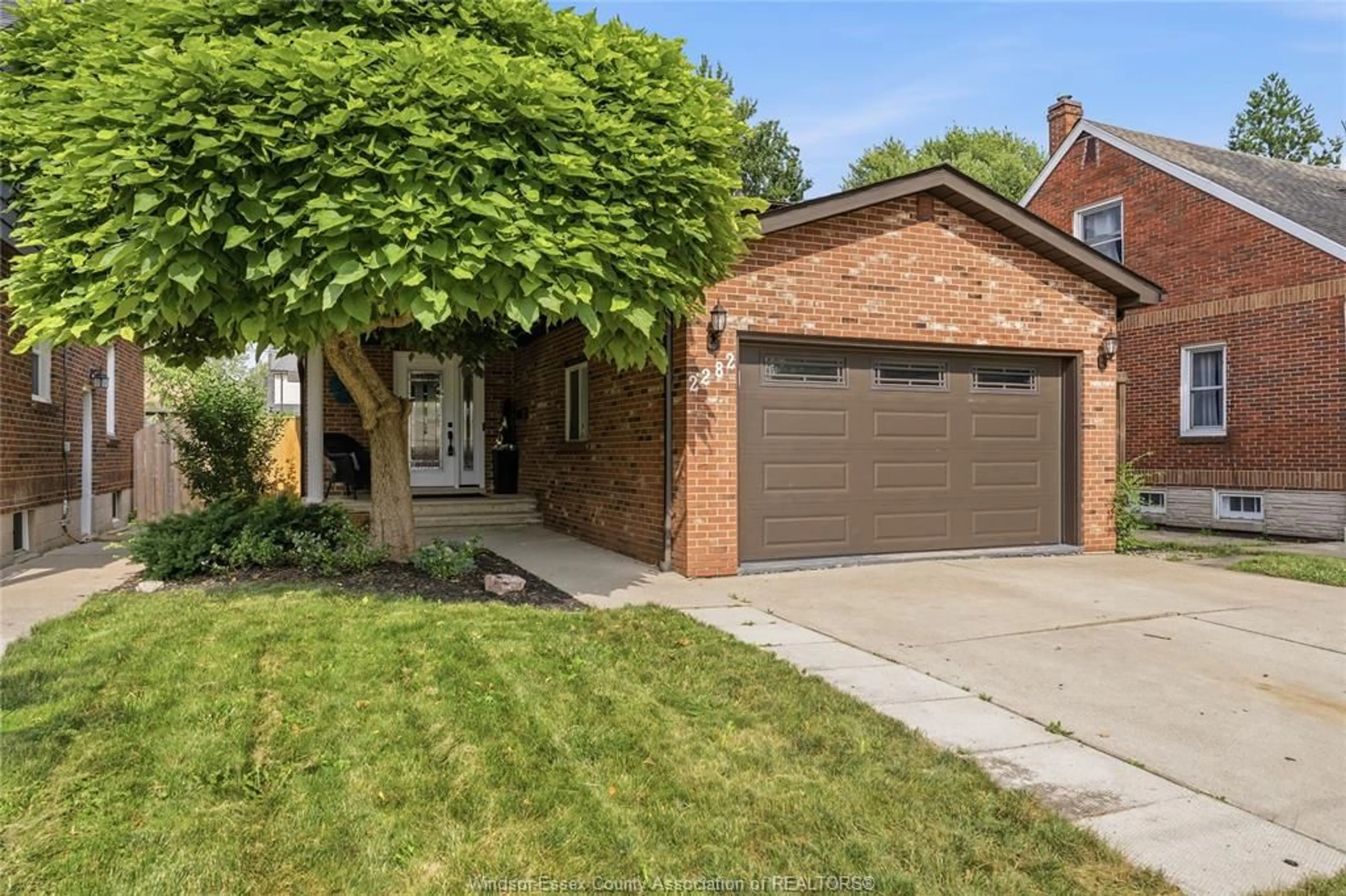 Home with brick exterior material, street for 2282 WOODLAWN, Windsor Ontario N8W 2H3