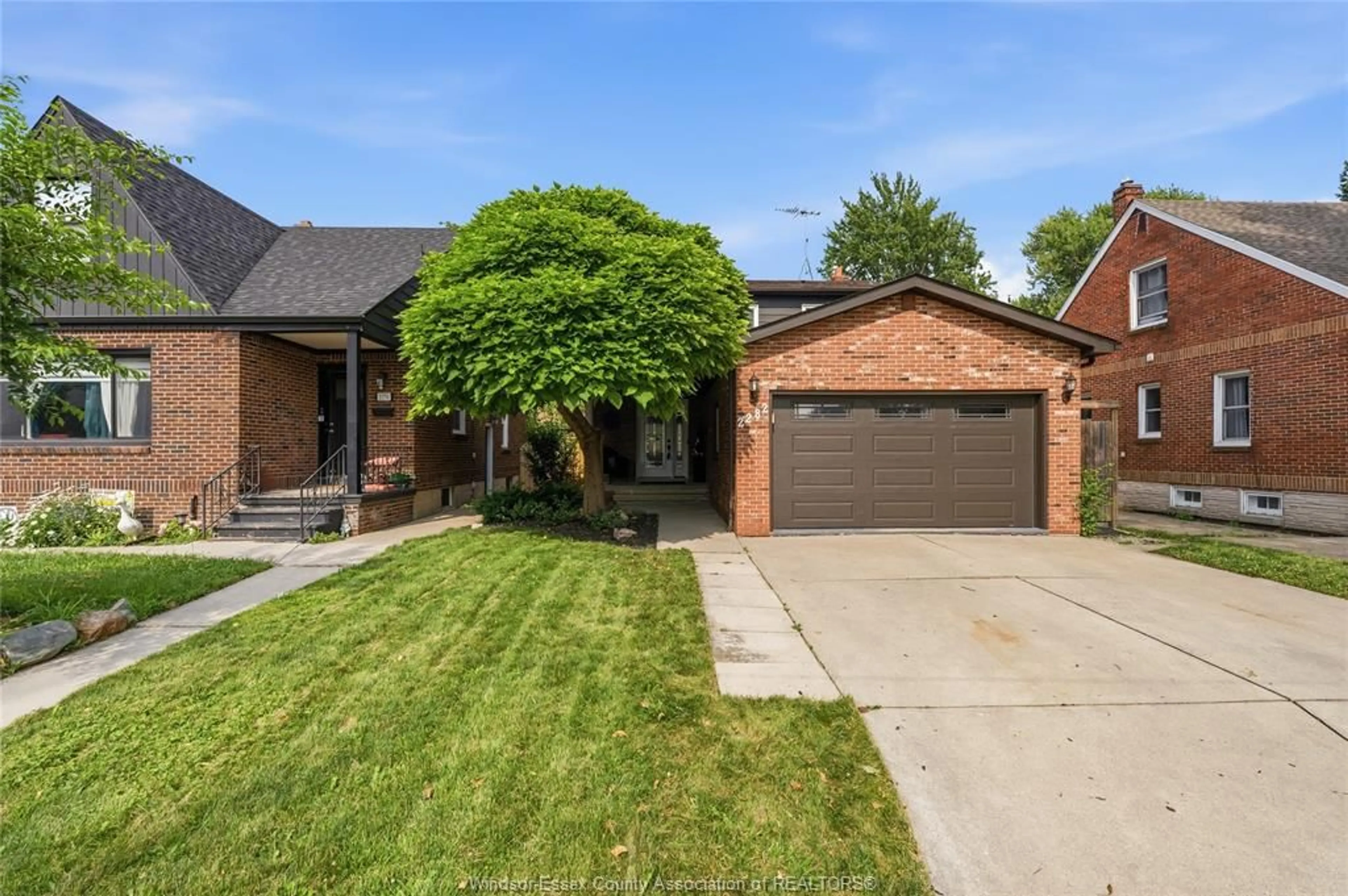 Home with brick exterior material, street for 2282 WOODLAWN, Windsor Ontario N8W 2H3