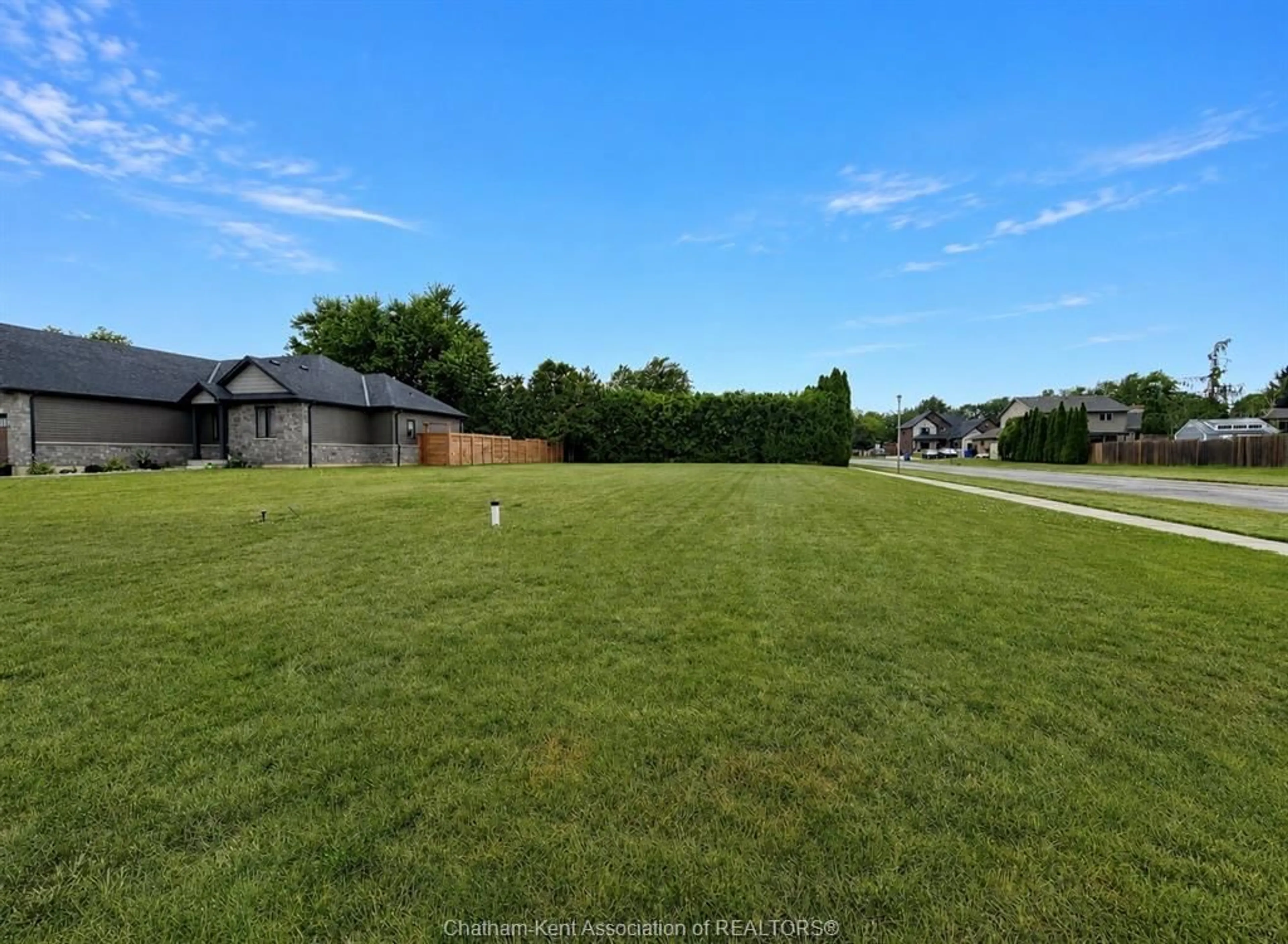A pic from outside/outdoor area/front of a property/back of a property/a pic from drone, street for 93 SLEEPY MEADOW Dr, Blenheim Ontario N0P 1A0