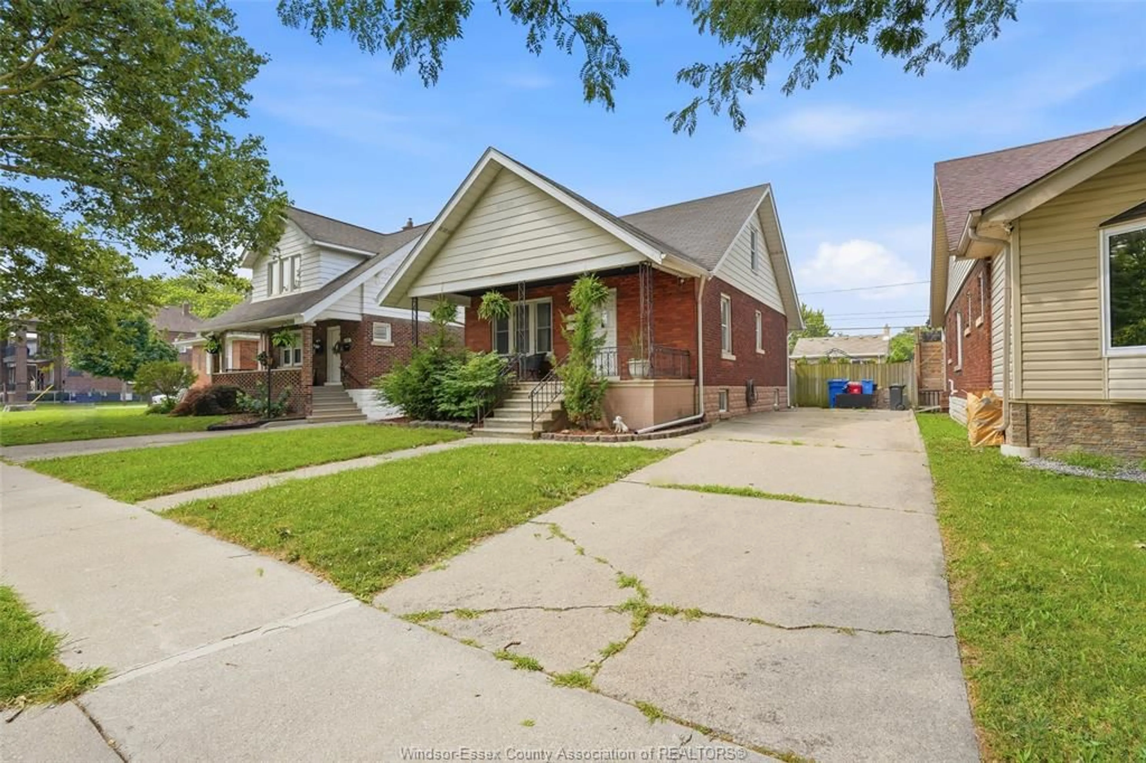 Home with brick exterior material, street for 1585 PILLETTE, Windsor Ontario N8Y 3C3