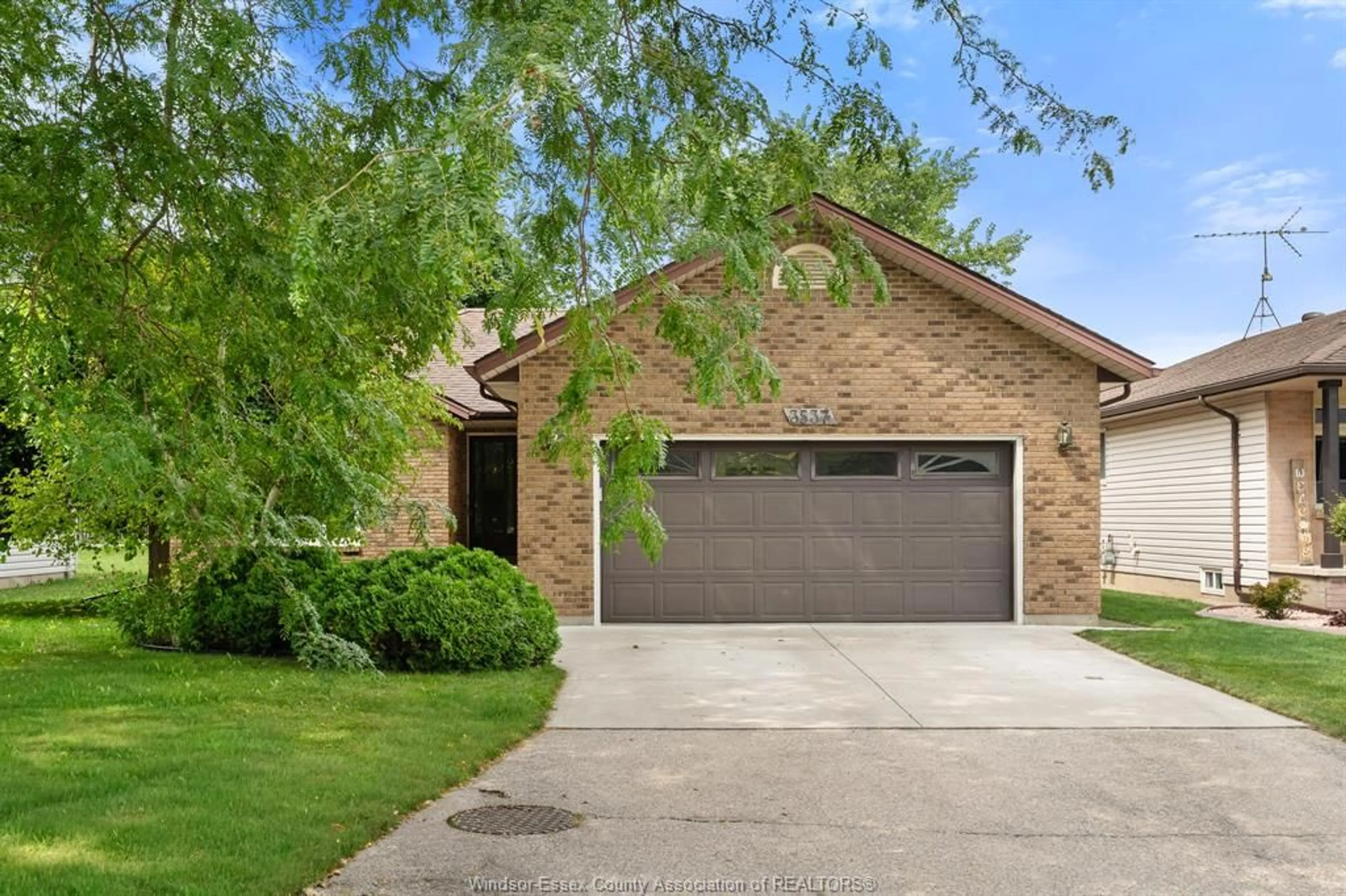 Home with brick exterior material, street for 3537 Woodward Blvd, Windsor Ontario N8W 5G4