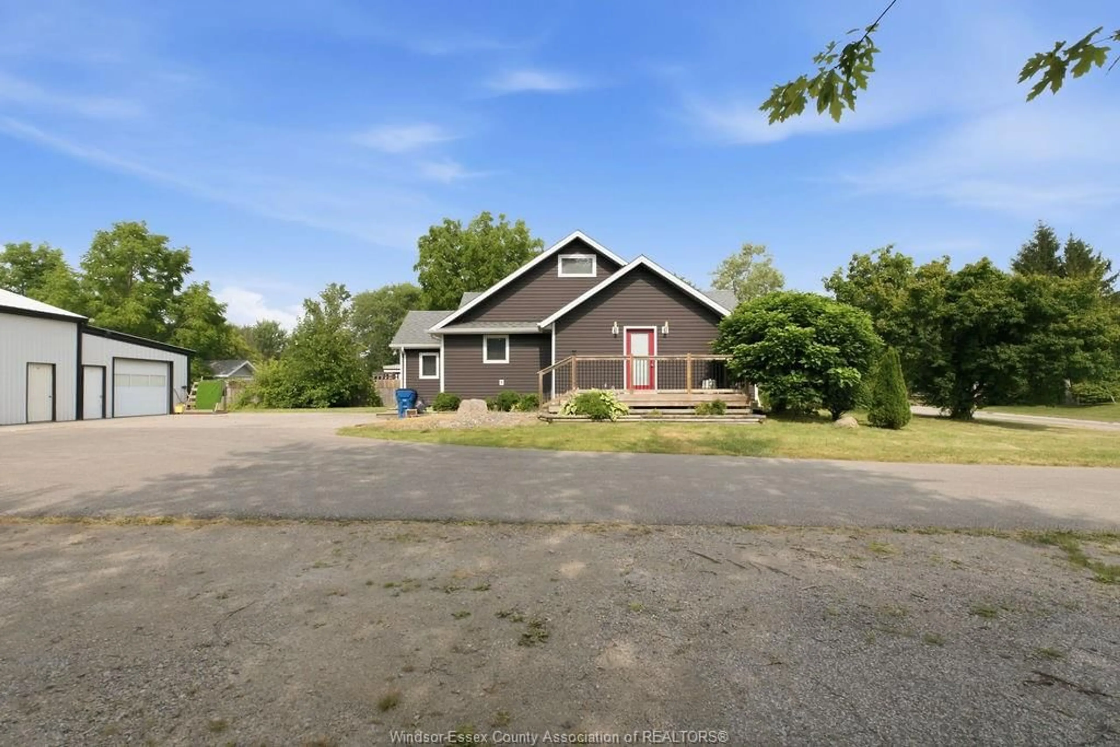 A pic from outside/outdoor area/front of a property/back of a property/a pic from drone, unknown for 617 TALBOT TRAIL, Wheatley Ontario N0P 2P0