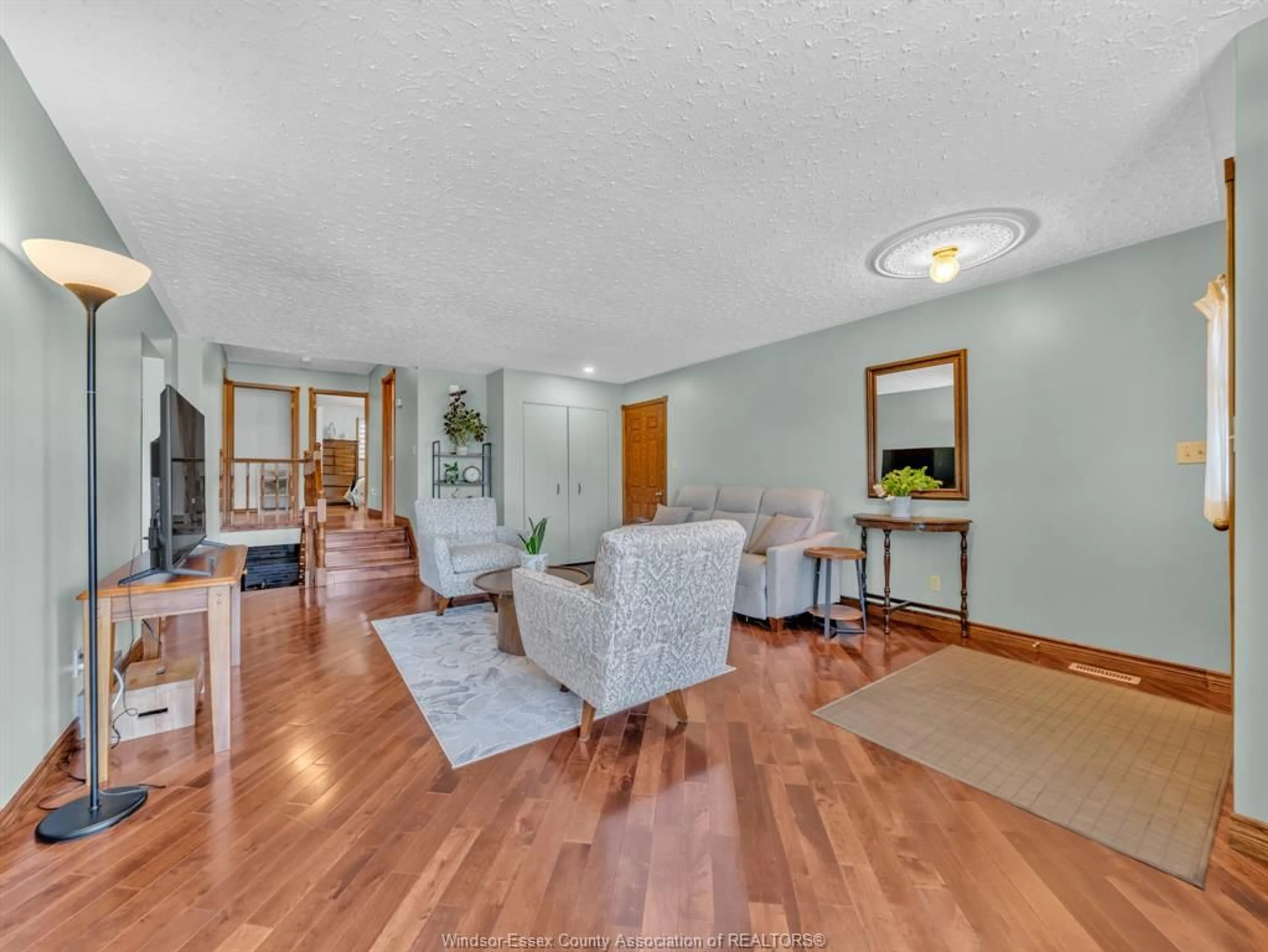 Living room with furniture, unknown for 24 CAMELOT Ave, Leamington Ontario N8H 4V6