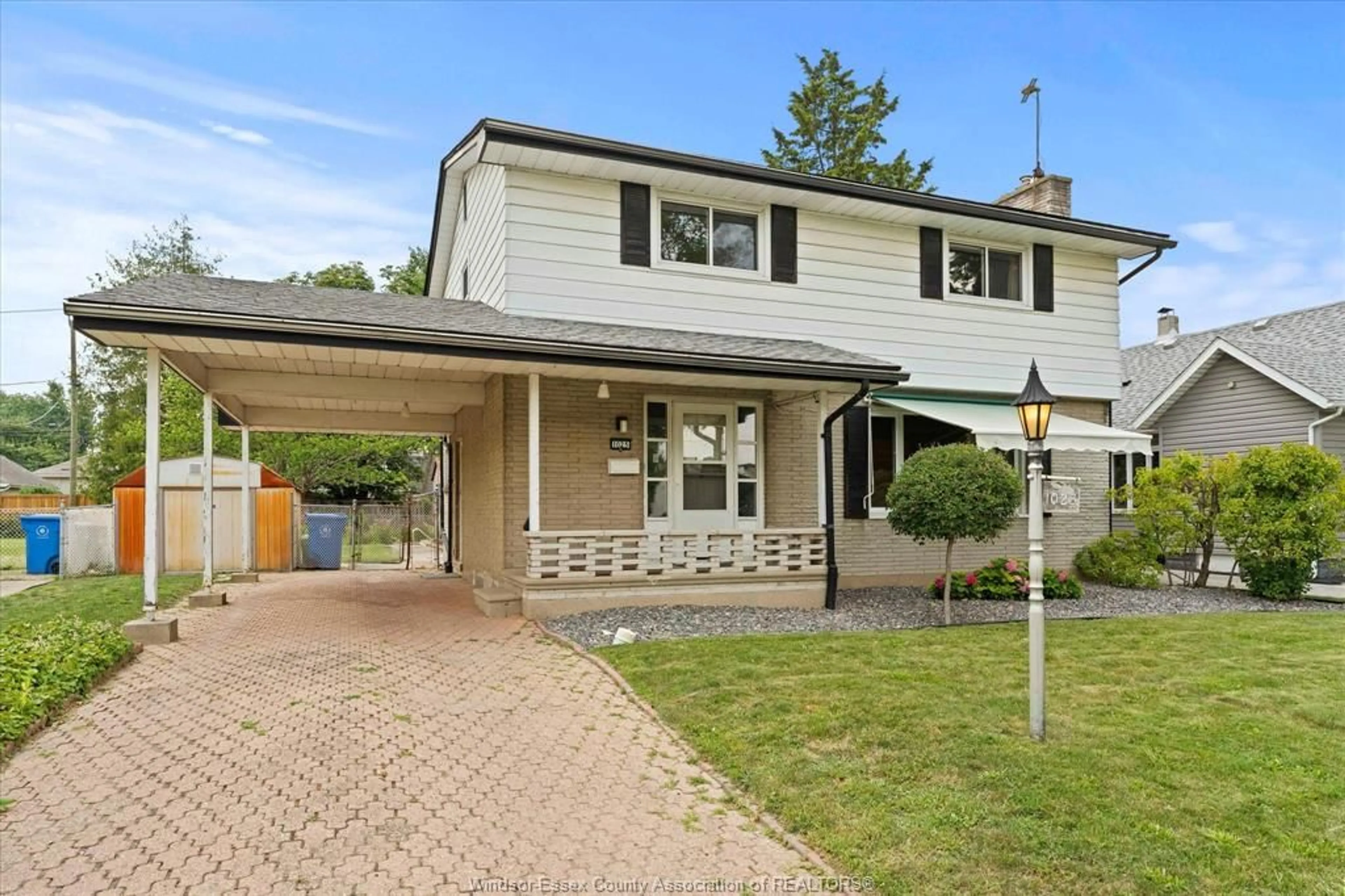 Home with brick exterior material, street for 1025 ESDRAS Ave, Windsor Ontario N8S 2N1