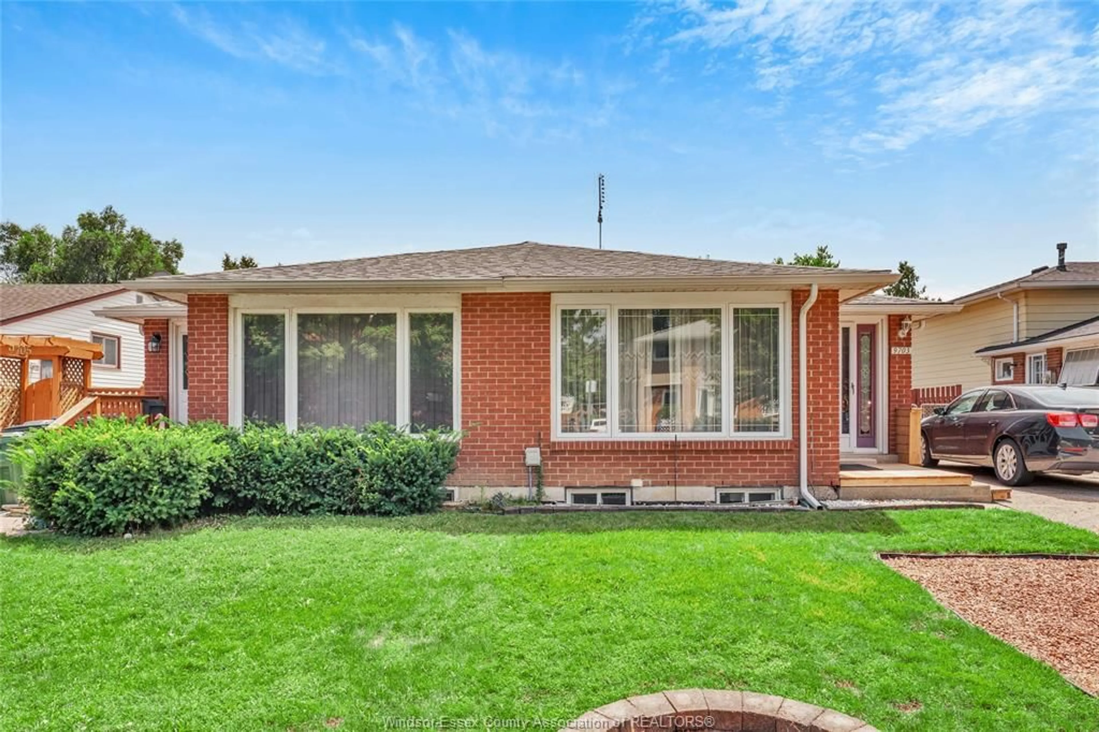 Home with brick exterior material, street for 9703 MELVILLE, Windsor Ontario N8R 1B4