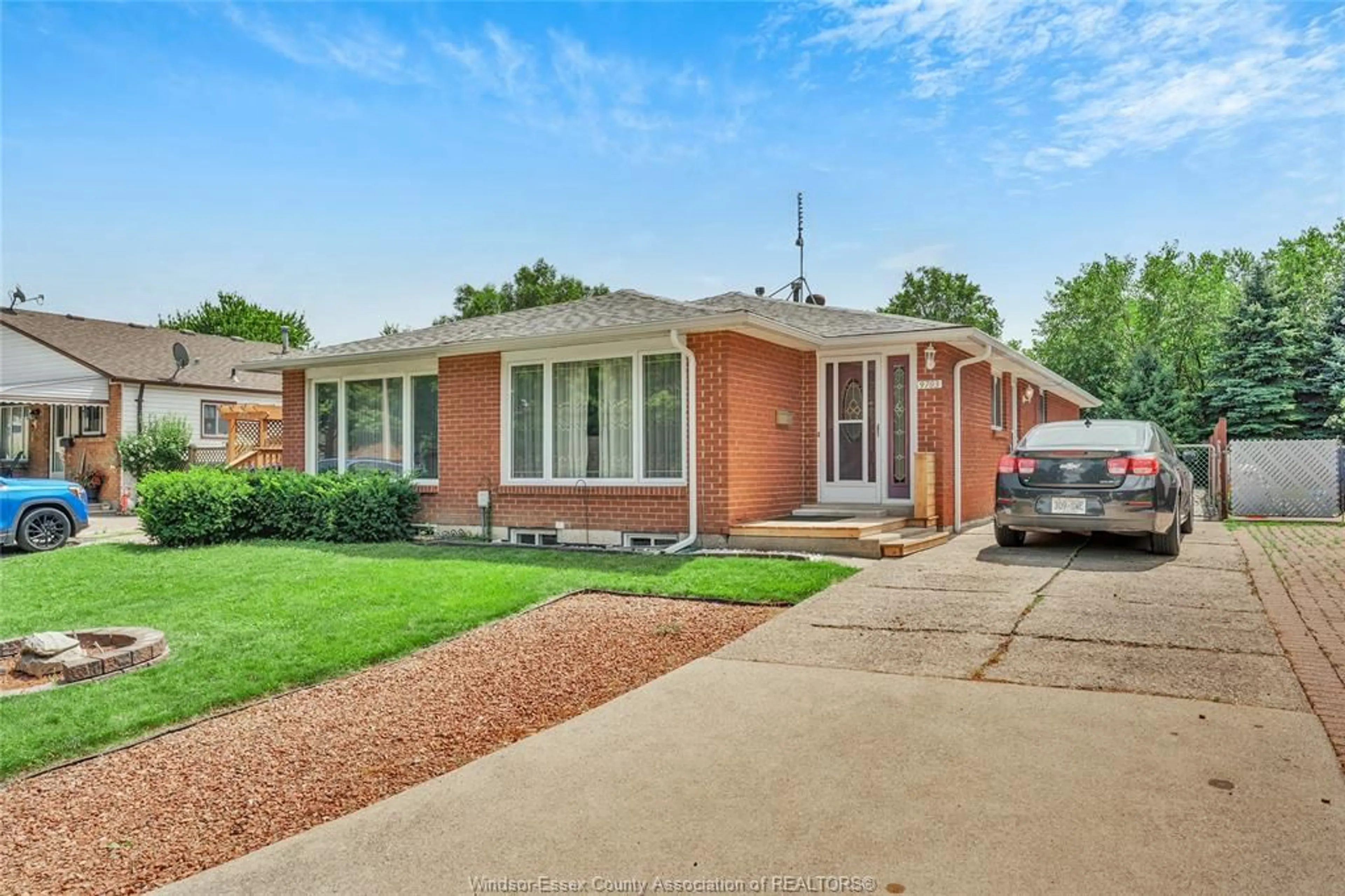 Home with brick exterior material, street for 9703 MELVILLE, Windsor Ontario N8R 1B4