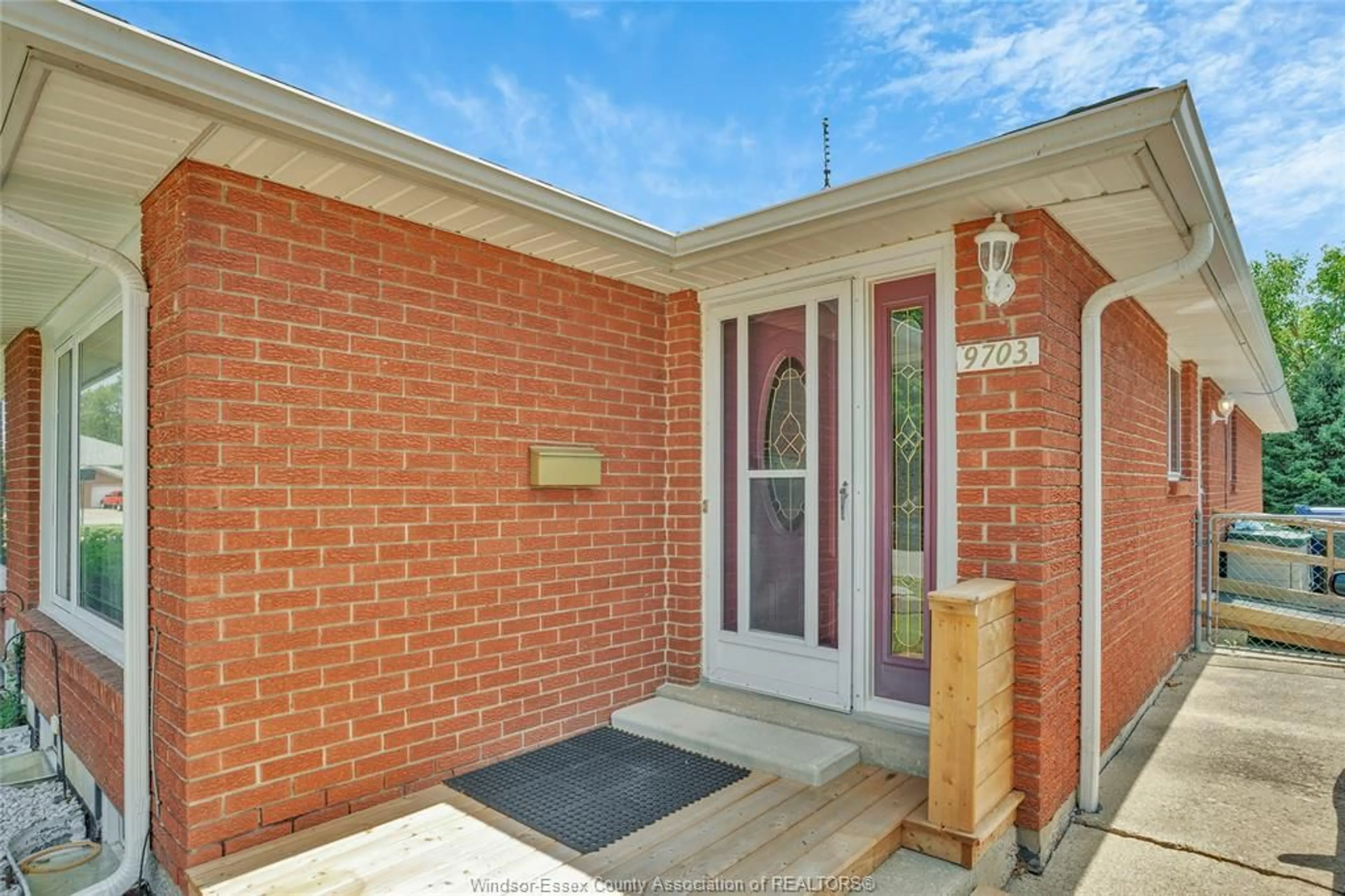Home with brick exterior material, street for 9703 MELVILLE, Windsor Ontario N8R 1B4