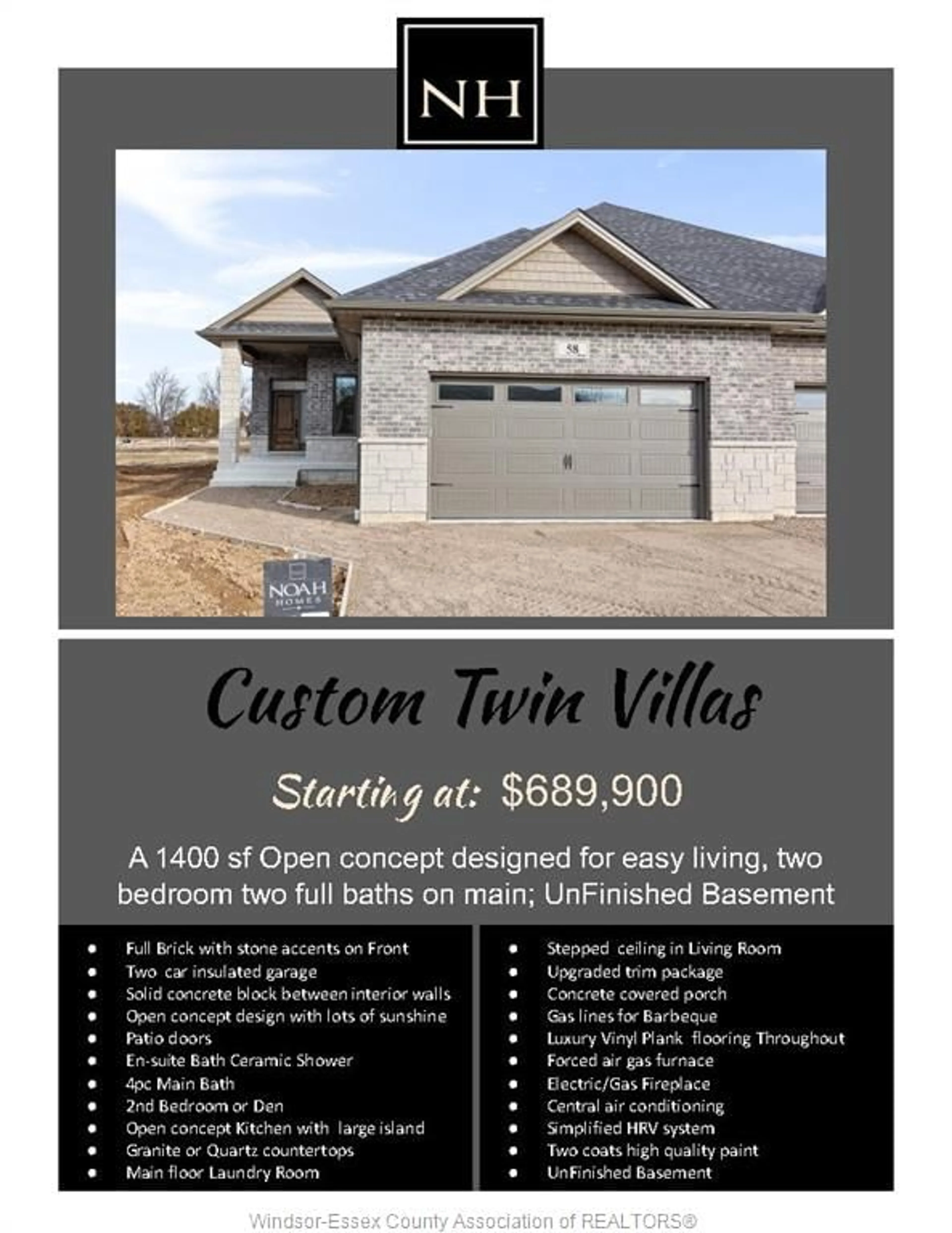 Home with brick exterior material, street for 62 GAFFAN, Kingsville Ontario N9Y 3J5