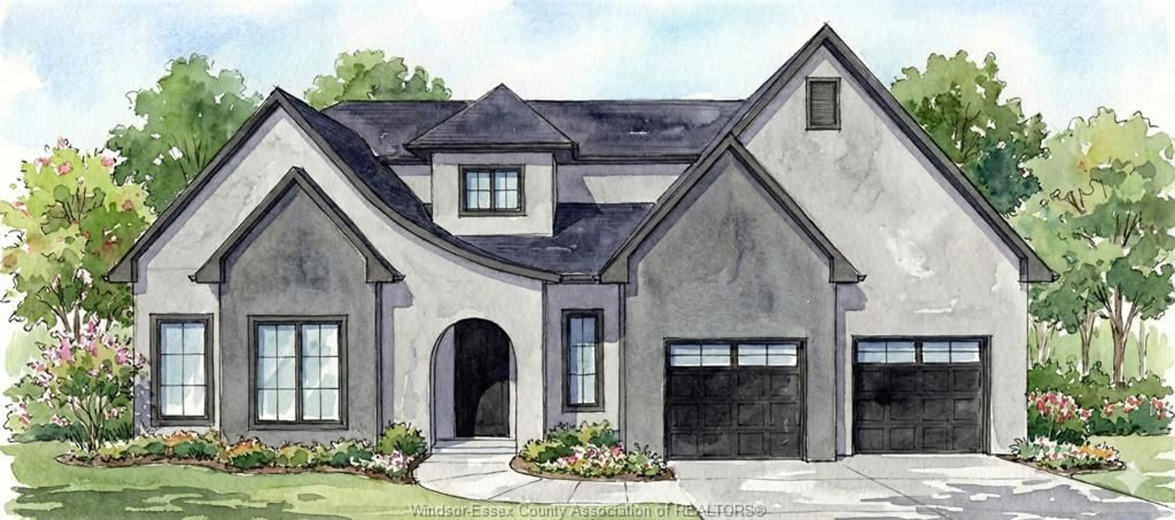 Home with brick exterior material, street for 230 COWAN Crt, Amherstburg Ontario N9V 0G9