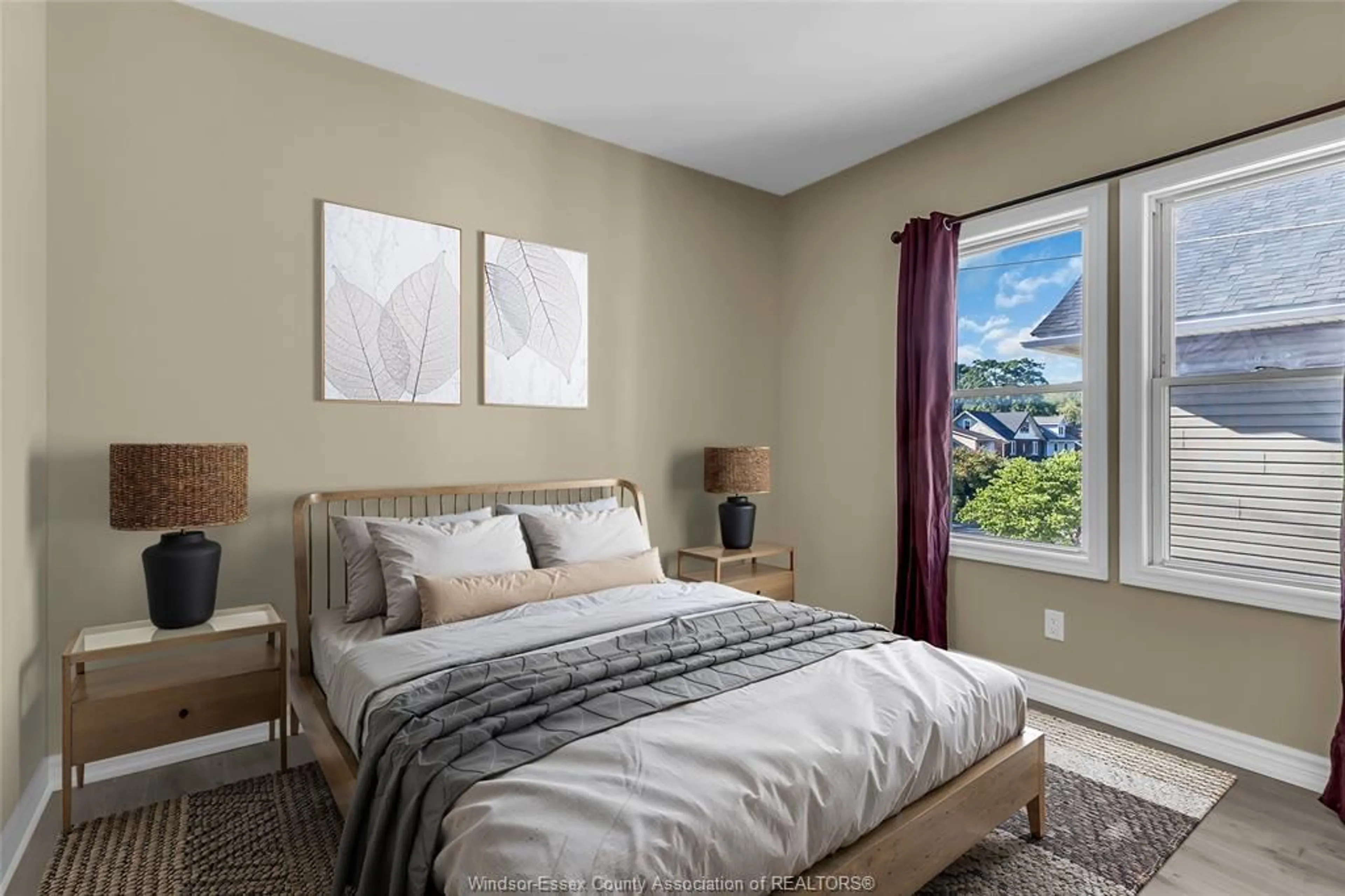 Bedroom with bed, unknown for 280 CAMPBELL Ave, Windsor Ontario N9B 2H2