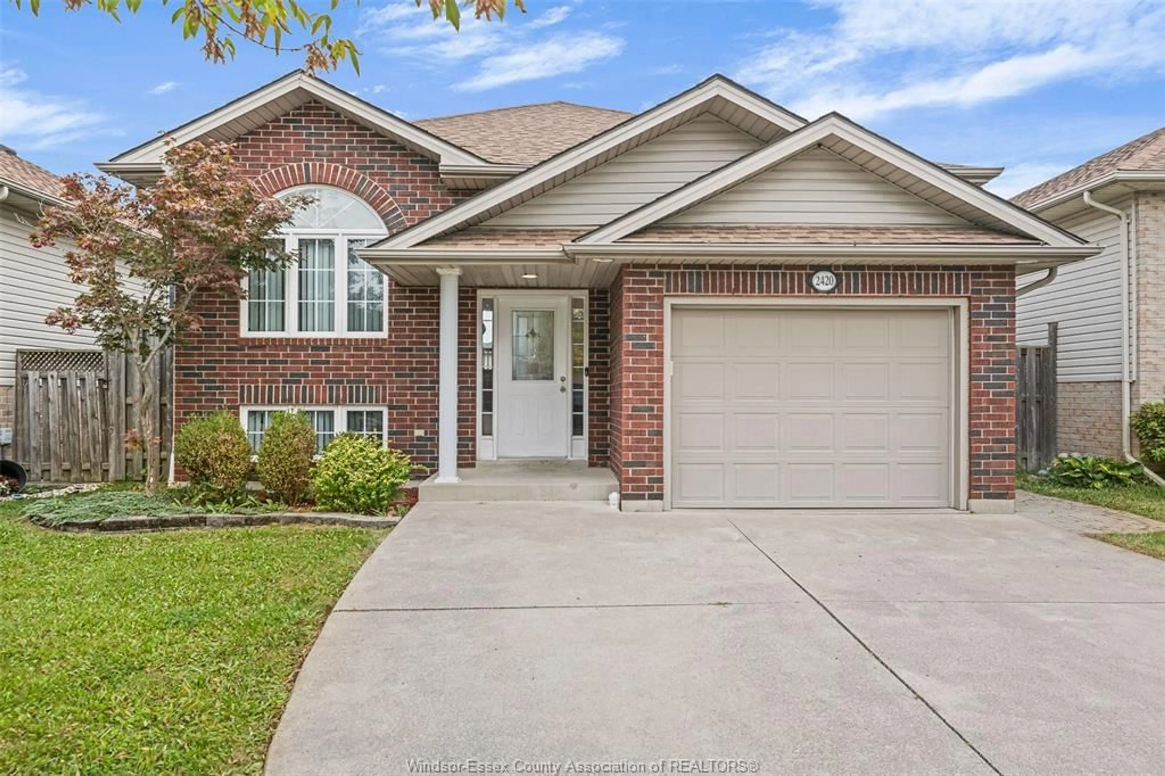Home with brick exterior material, street for 2420 VENETIAN Ave, Windsor Ontario N8P 1W7
