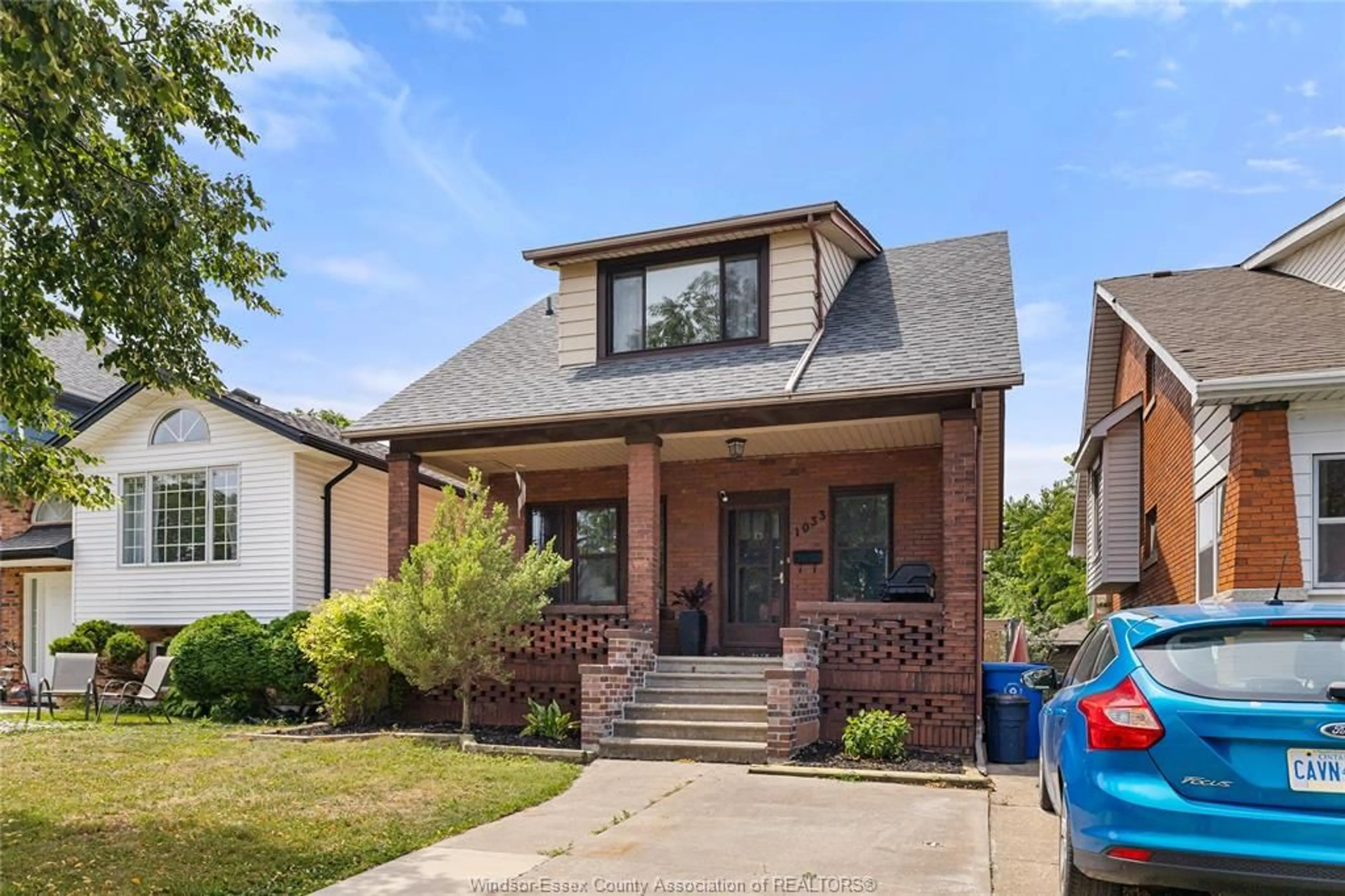 Home with brick exterior material, street for 1033 CHURCH St, Windsor Ontario N9A 4V3